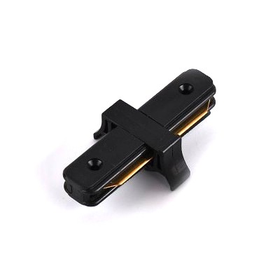 картинка I коннектор для однофазных трековыx систем, Черный от магазина pro-decor.kz