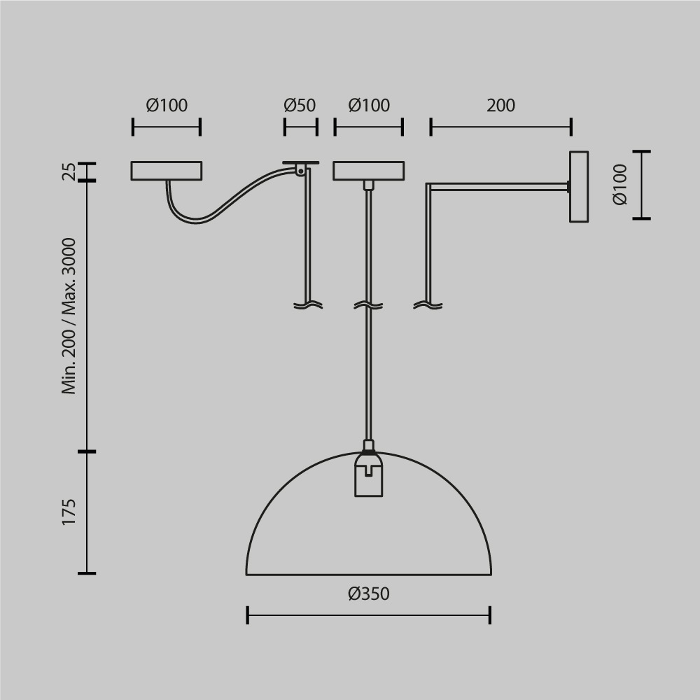 картинка Подвесной светильник Maytoni MOD168PL-01B магазин pro-decor.kz являющийся официальным дистрибьютором в Казахстане картинка Подвесной светильник Maytoni MOD168PL-01B от магазина pro-decor.kz