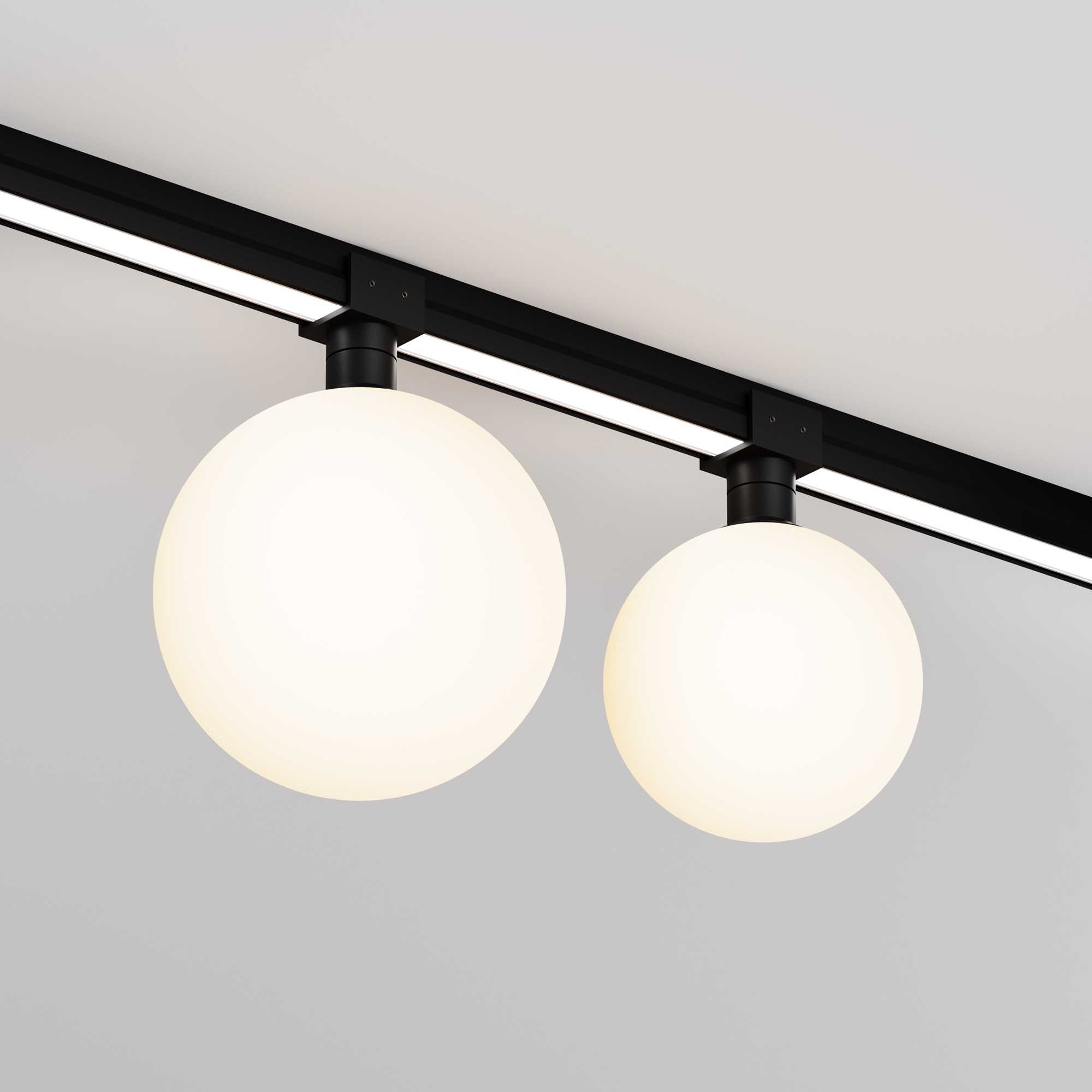 картинка Уличный трековый светильник Outdoor O-TR01-1-S-9WB3K от магазина pro-decor.kz