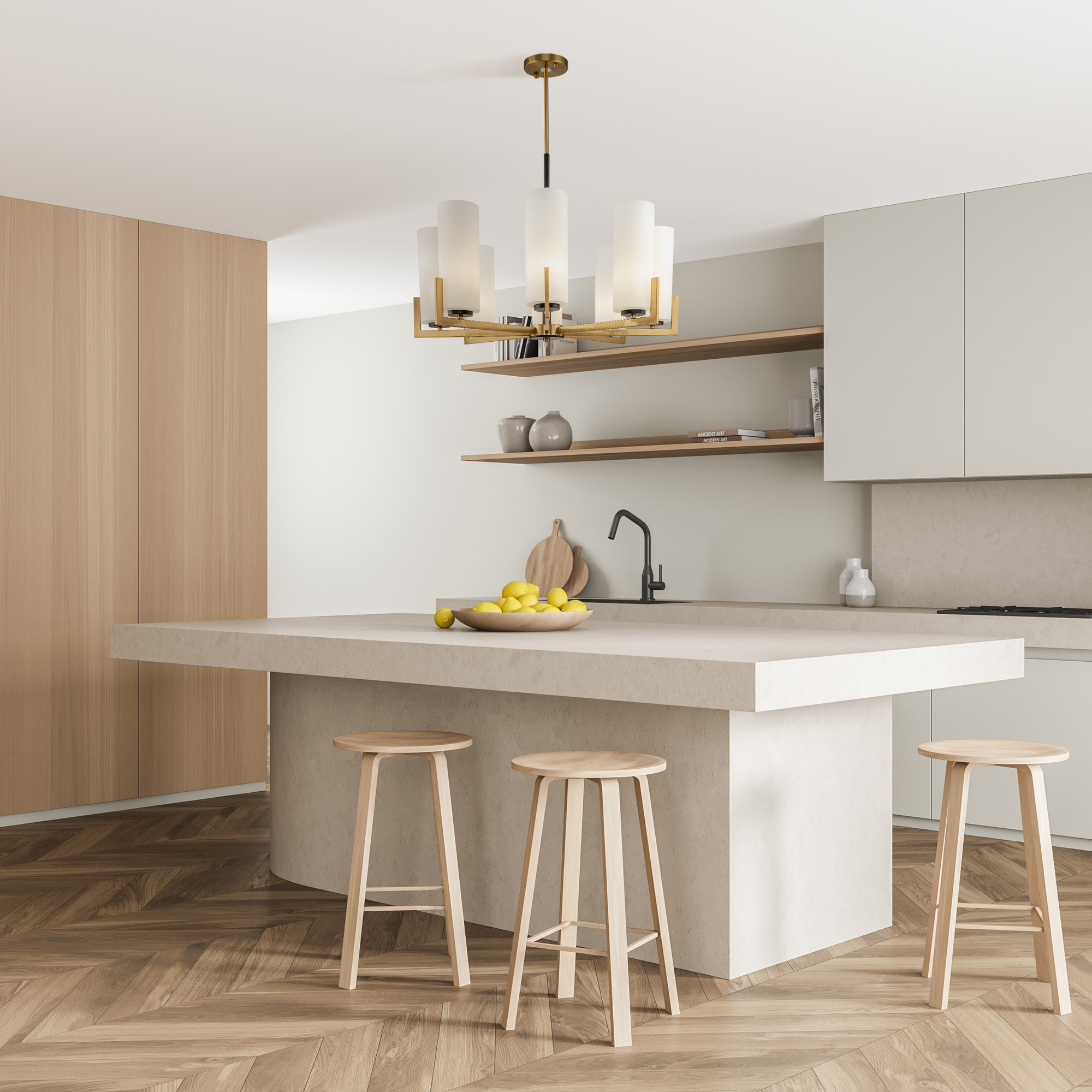 картинка Подвесная люстра Maytoni Fortano MOD089PL-08BS от магазина pro-decor.kz