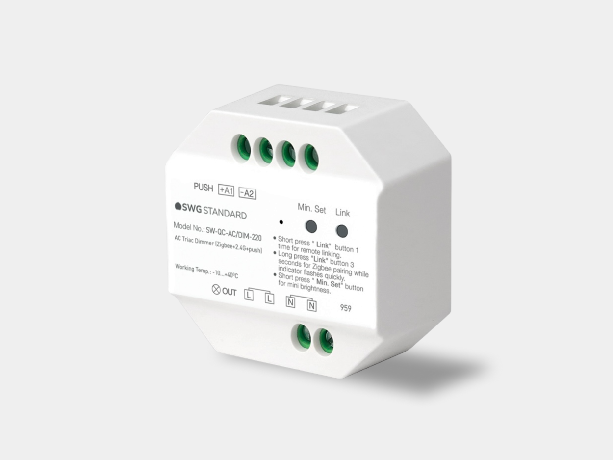 картинка SW-QC-АС/DIM-220 AC TRIAC диммер от магазина pro-decor.kz