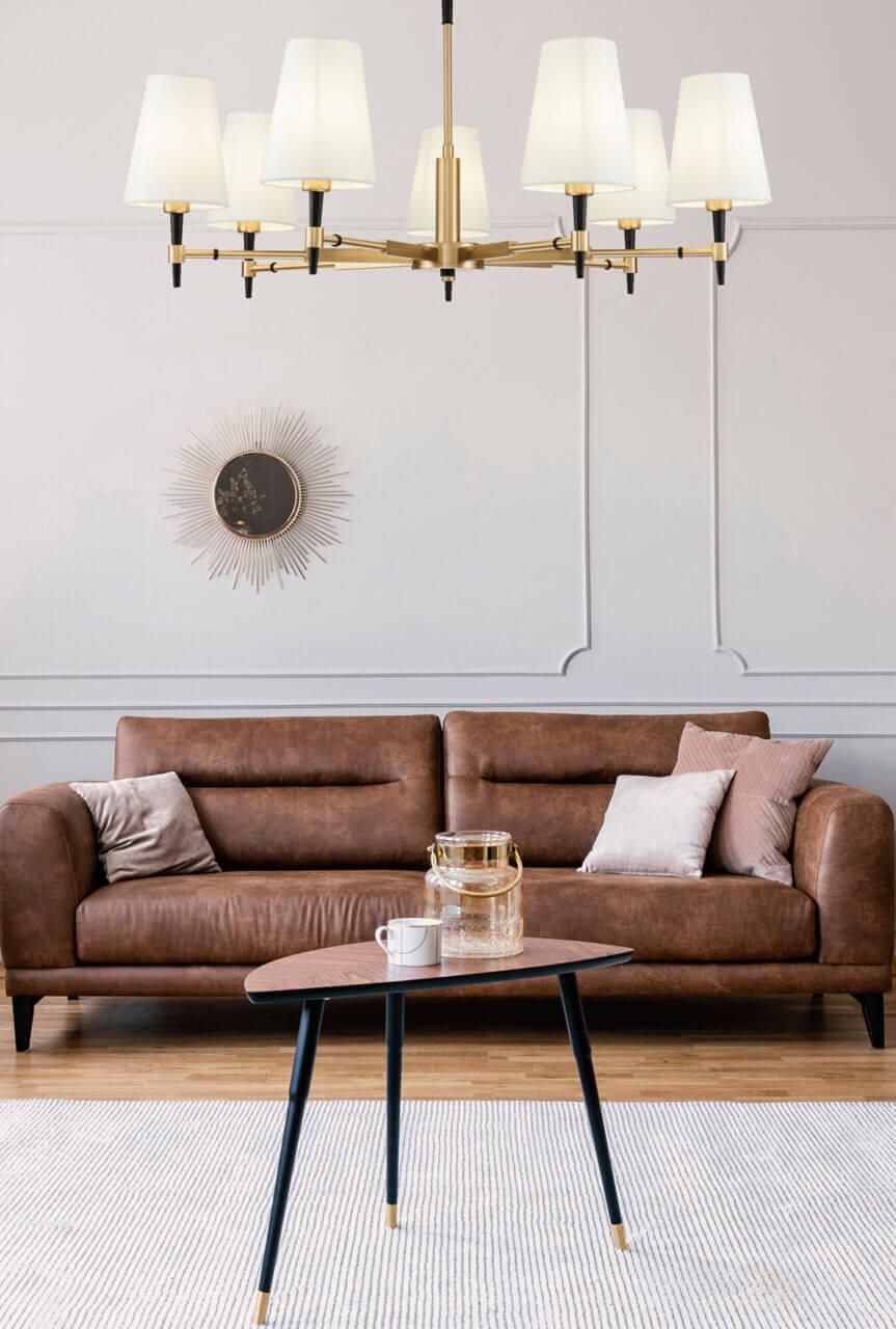 картинка Подвесная люстра Maytoni Zaragoza H001CL-07BS магазин pro-decor.kz являющийся официальным дистрибьютором в Казахстане картинка Подвесная люстра Maytoni Zaragoza H001CL-07BS от магазина pro-decor.kz