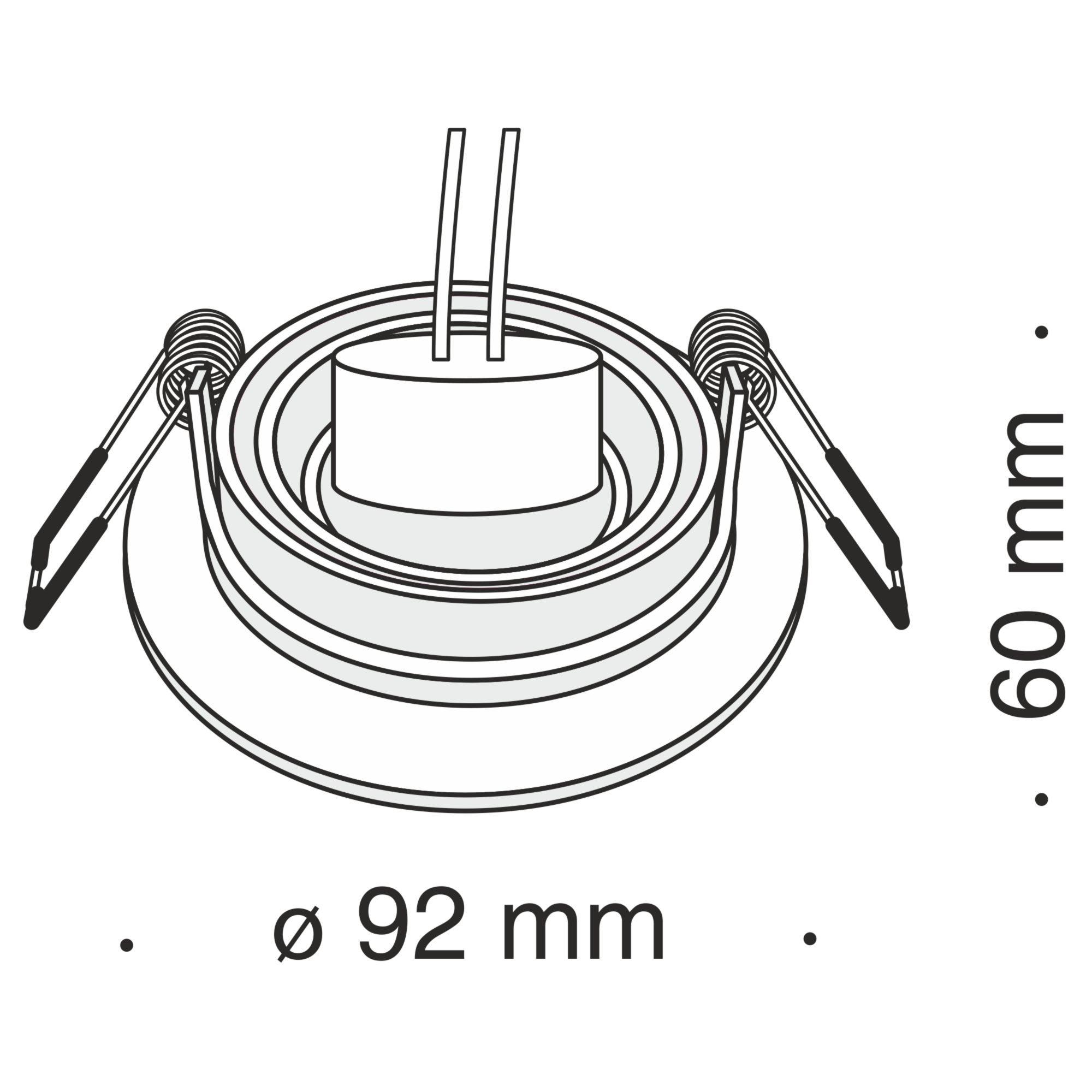 картинка Встраиваемый светильник Maytoni Atom DL023-2-01W от магазина pro-decor.kz