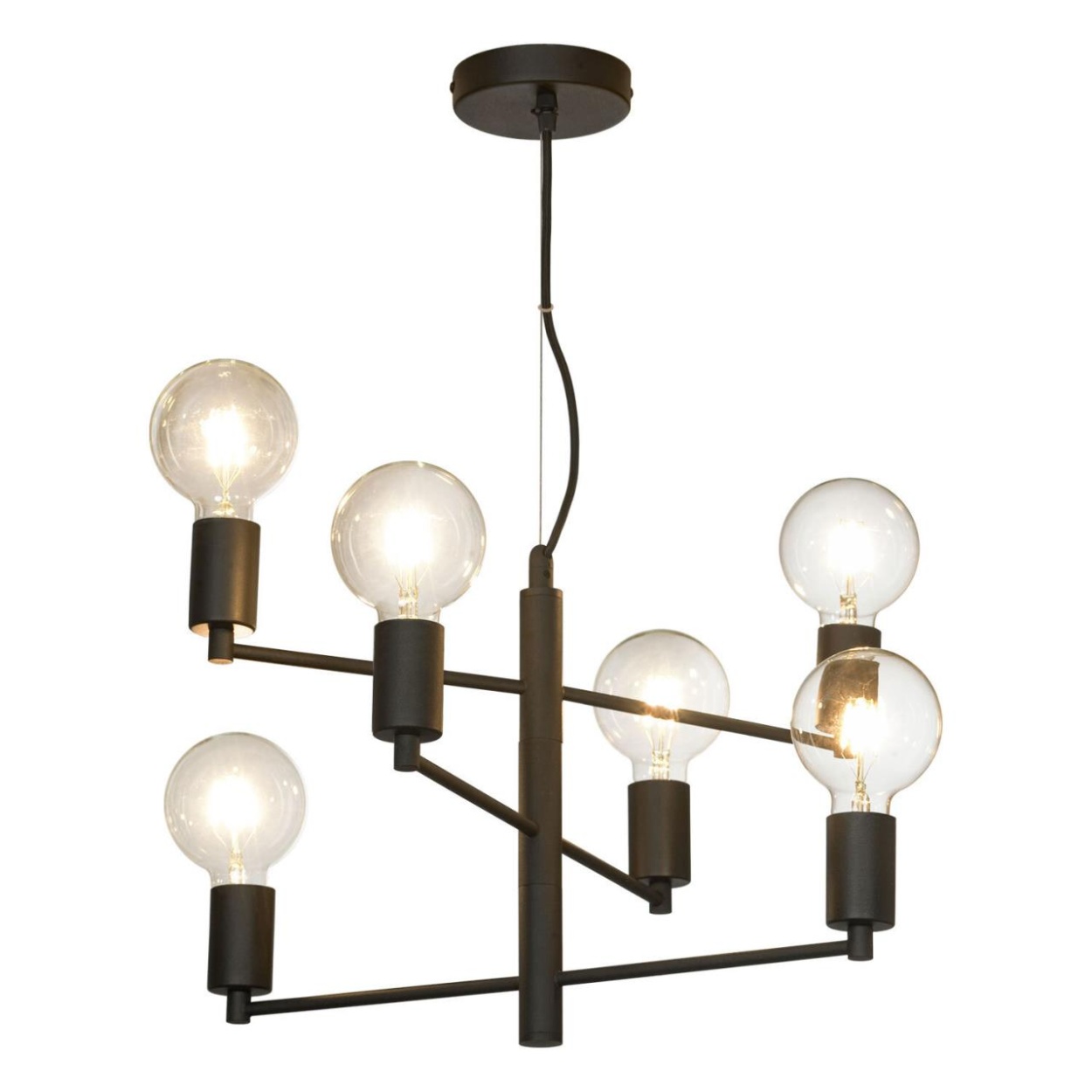 картинка Люстра подвесная Lussole LSP-8156-CL магазин pro-decor.kz являющийся официальным дистрибьютором в Казахстане картинка Люстра подвесная Lussole LSP-8156-CL от магазина pro-decor.kz