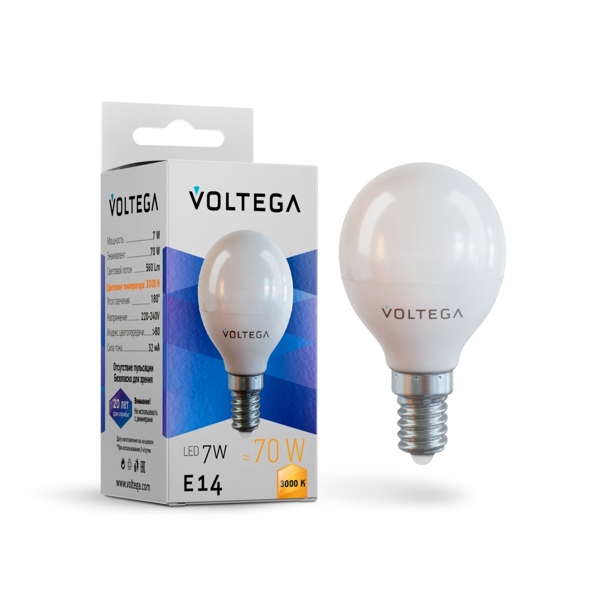 картинка Лампочка Voltega 7242 от магазина pro-decor.kz