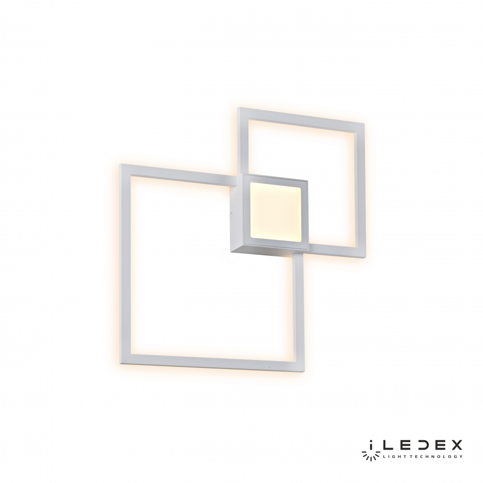 картинка Настенно-потолочный светодиодный светильник iLedex Galaxy X046224 24W 3000K WH от магазина pro-decor.kz