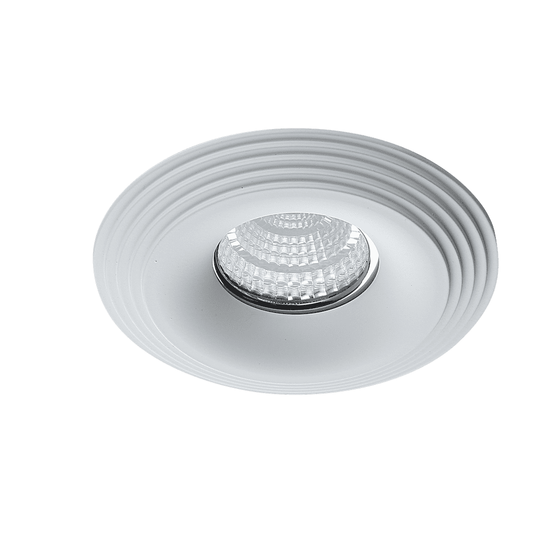 картинка NC1760R-FW Встраиваемая рамка мат бел MR16 /INE-R5-F/ от магазина pro-decor.kz