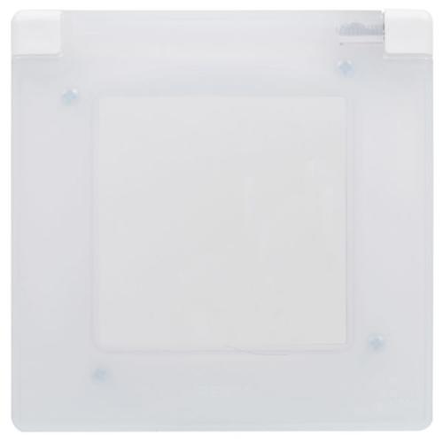 картинка NILOE STEP Рамка 1 пост IP44, цвет Белый от магазина pro-decor.kz