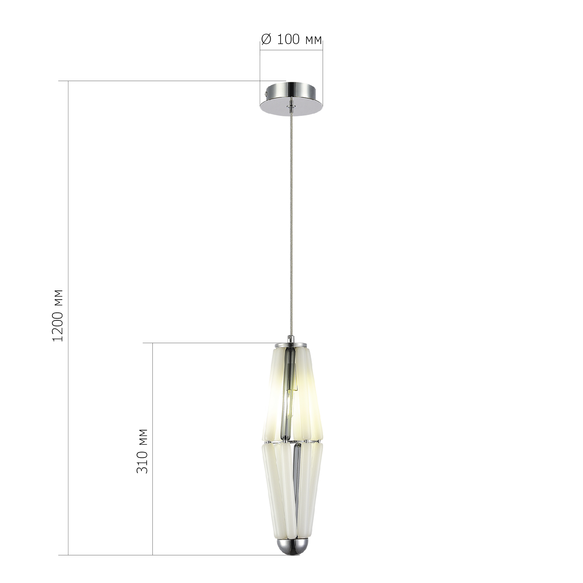 картинка SL1242.153.01 Светильник подвесной ST-Luce CIARA от магазина pro-decor.kz