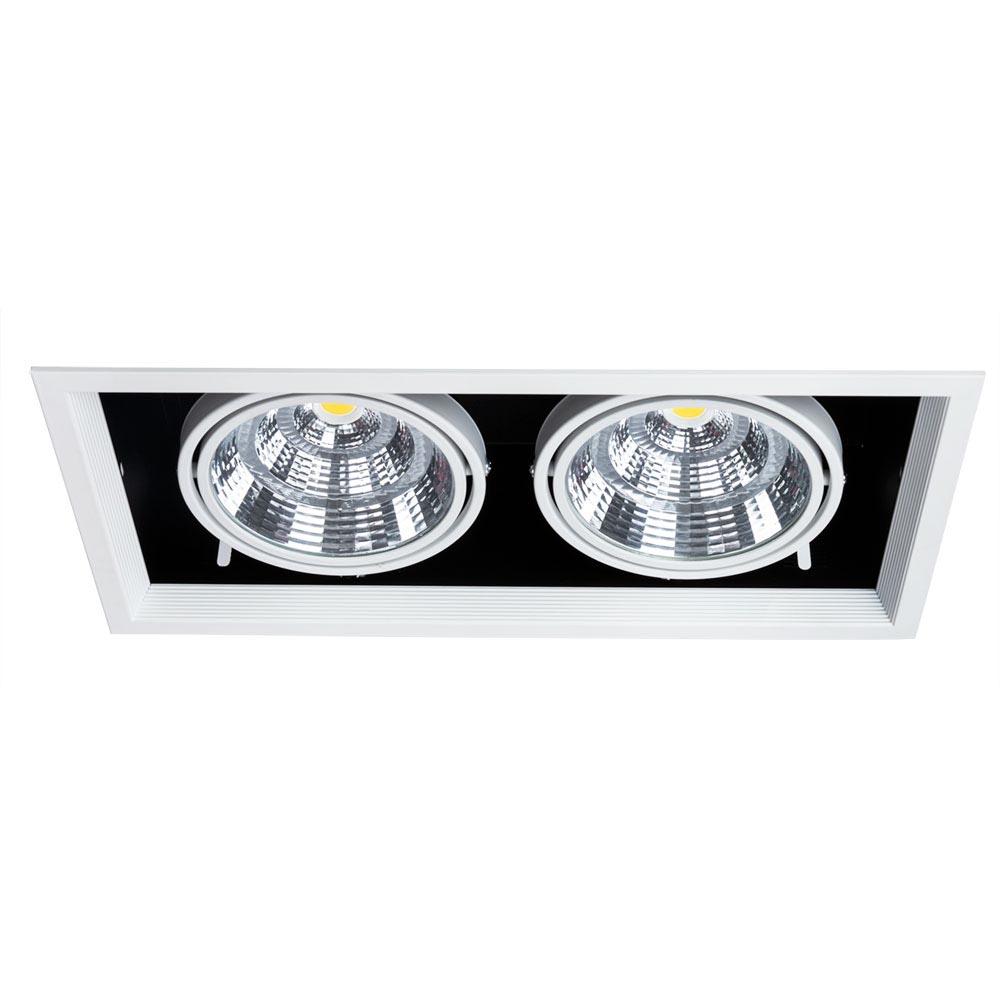 картинка Встраиваемый светодиодный светильник Arte Lamp Merga A8450PL-2WH от магазина pro-decor.kz