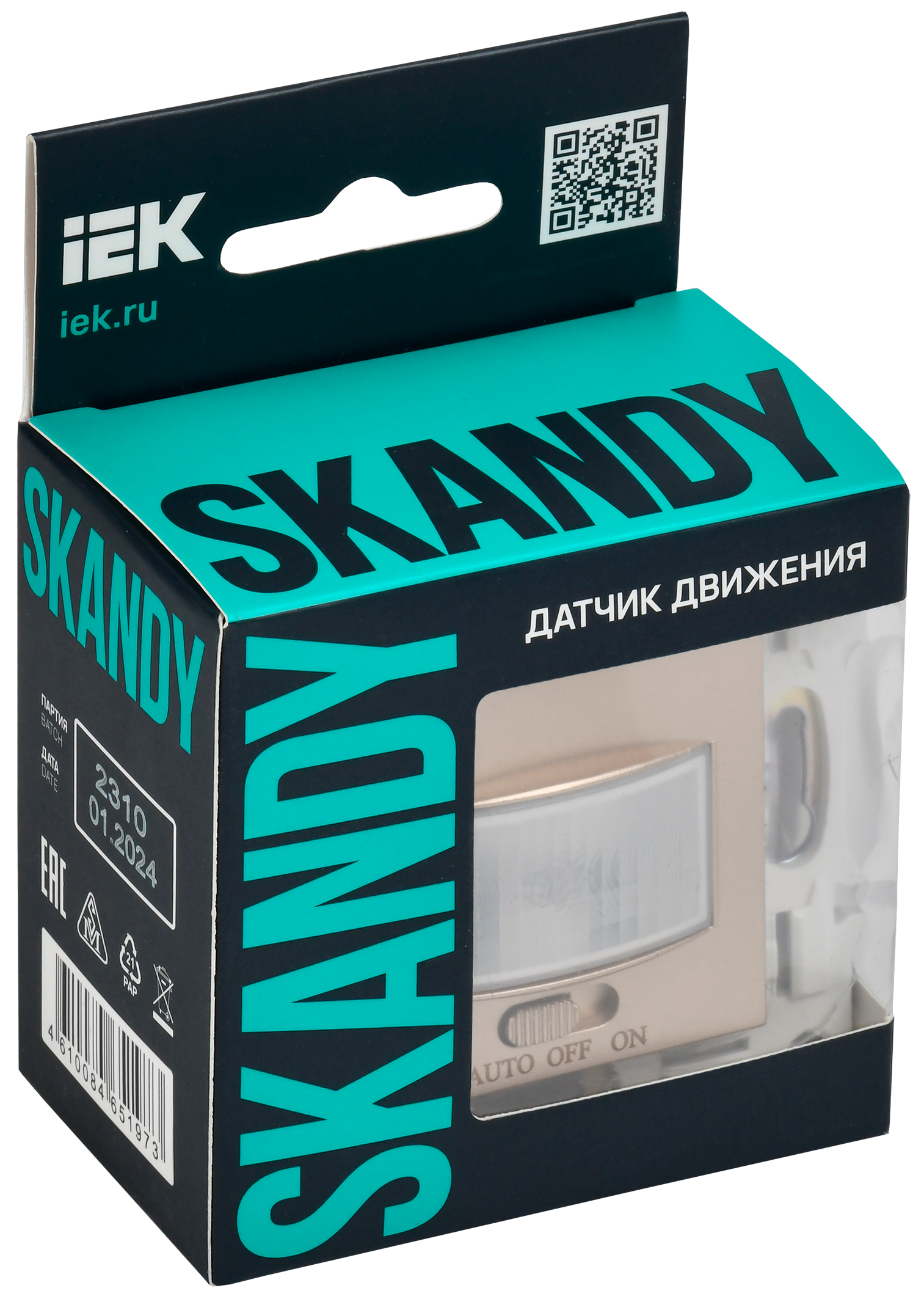 картинка SKANDY Датчик движения SK-S01Sa песоч. IEK от магазина pro-decor.kz
