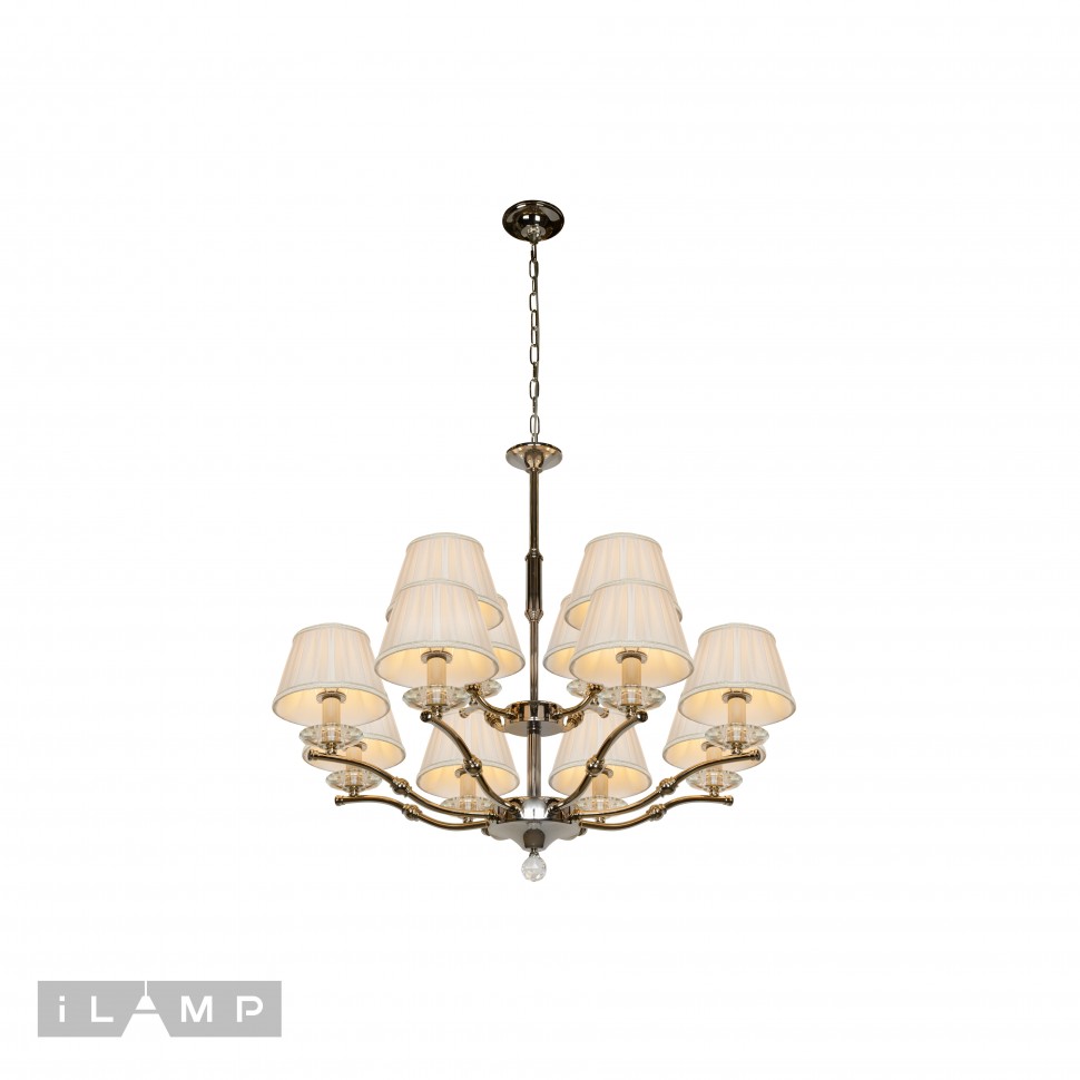 картинка Подвесная люстра iLamp Vivaldi 85125/8+4 CR от магазина pro-decor.kz