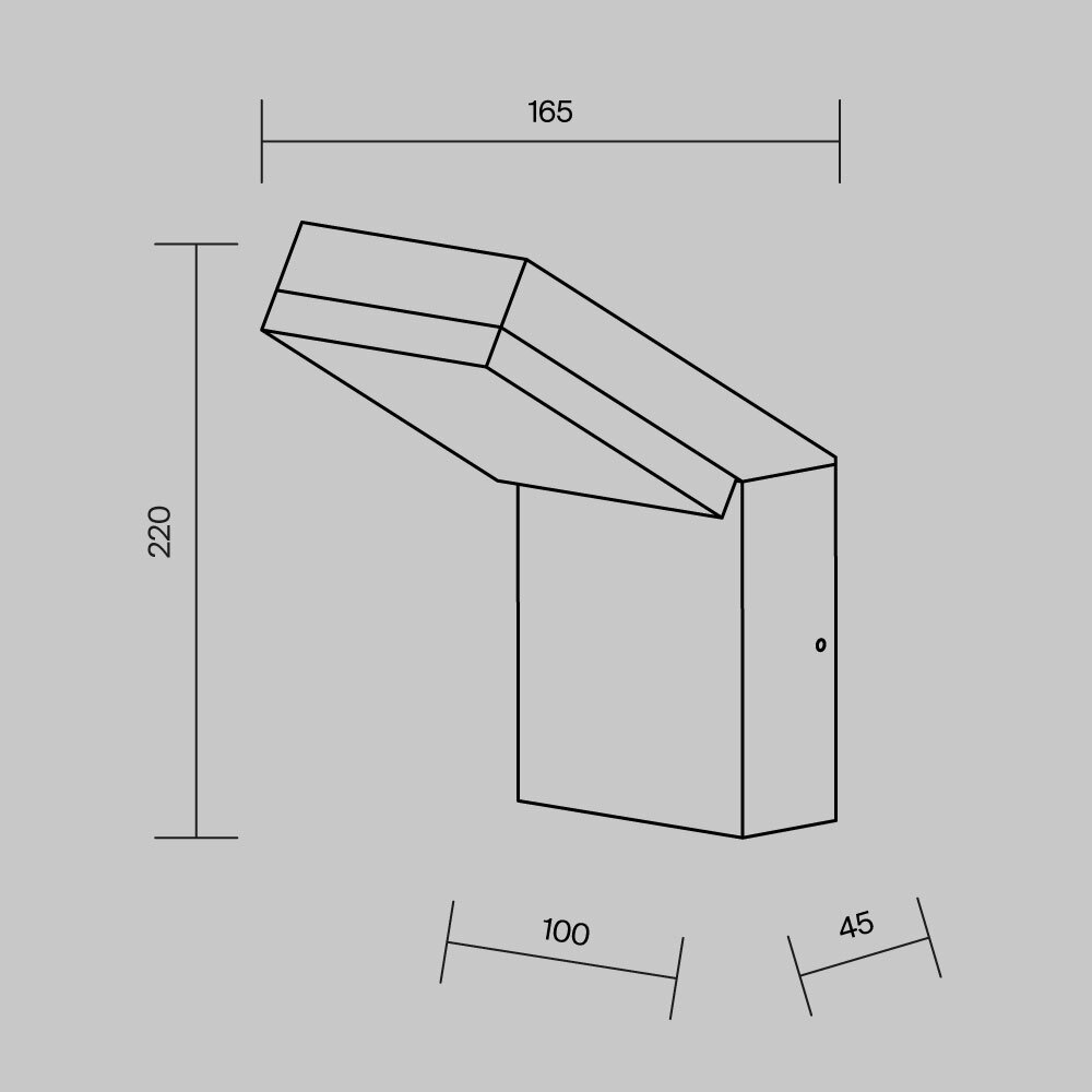 картинка Настенный светильник (бра) Outdoor O595WL-L12B3K от магазина pro-decor.kz
