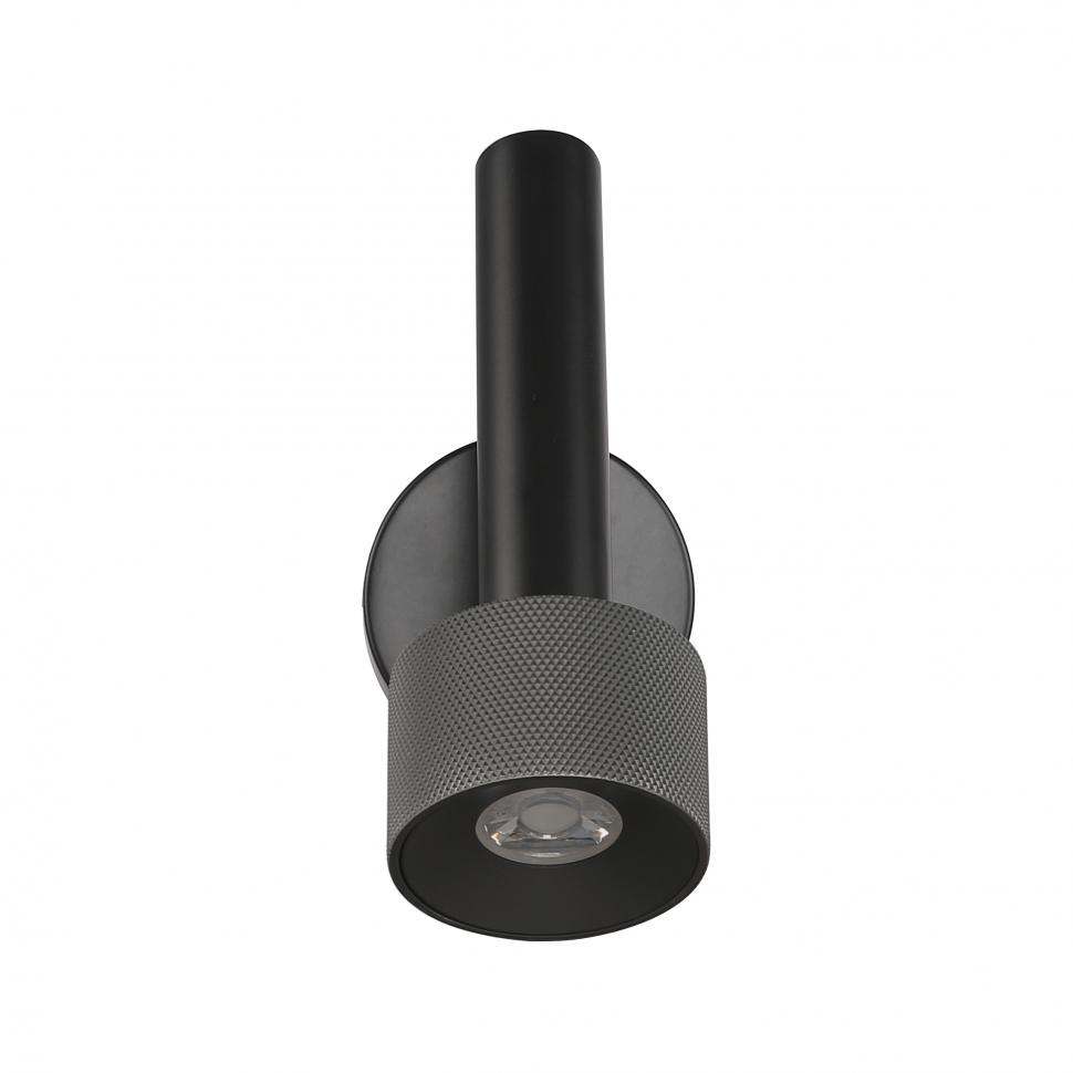 картинка Светильник настенный iLedex Delta iLedex 2360-1 BK+GRP от магазина pro-decor.kz
