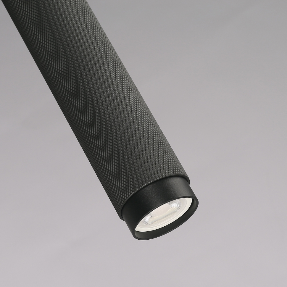 картинка Светильник подвесной iLedex Delta iLedex 2366-1 BK+GRP от магазина pro-decor.kz