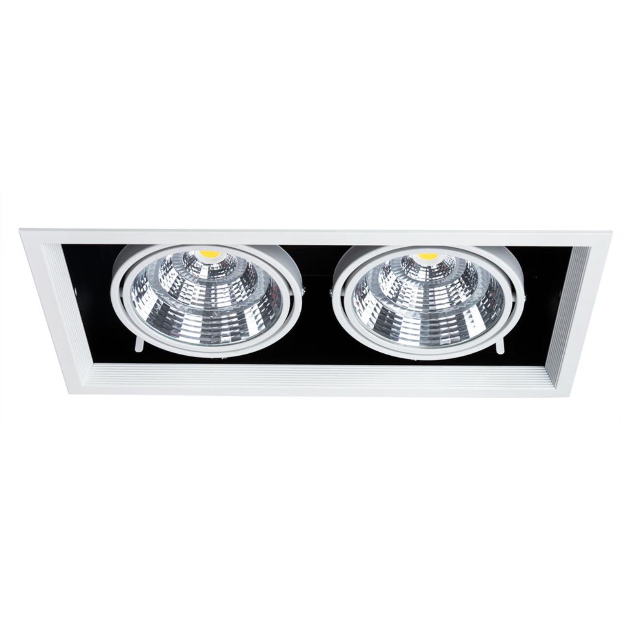 картинка Встраиваемый светодиодный светильник Arte Lamp Merga A8450PL-2WH от магазина pro-decor.kz