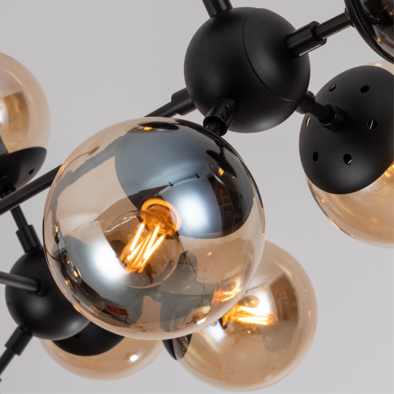 картинка Подвесная люстра Arte Lamp BOLLA A1664SP-12BK от магазина pro-decor.kz