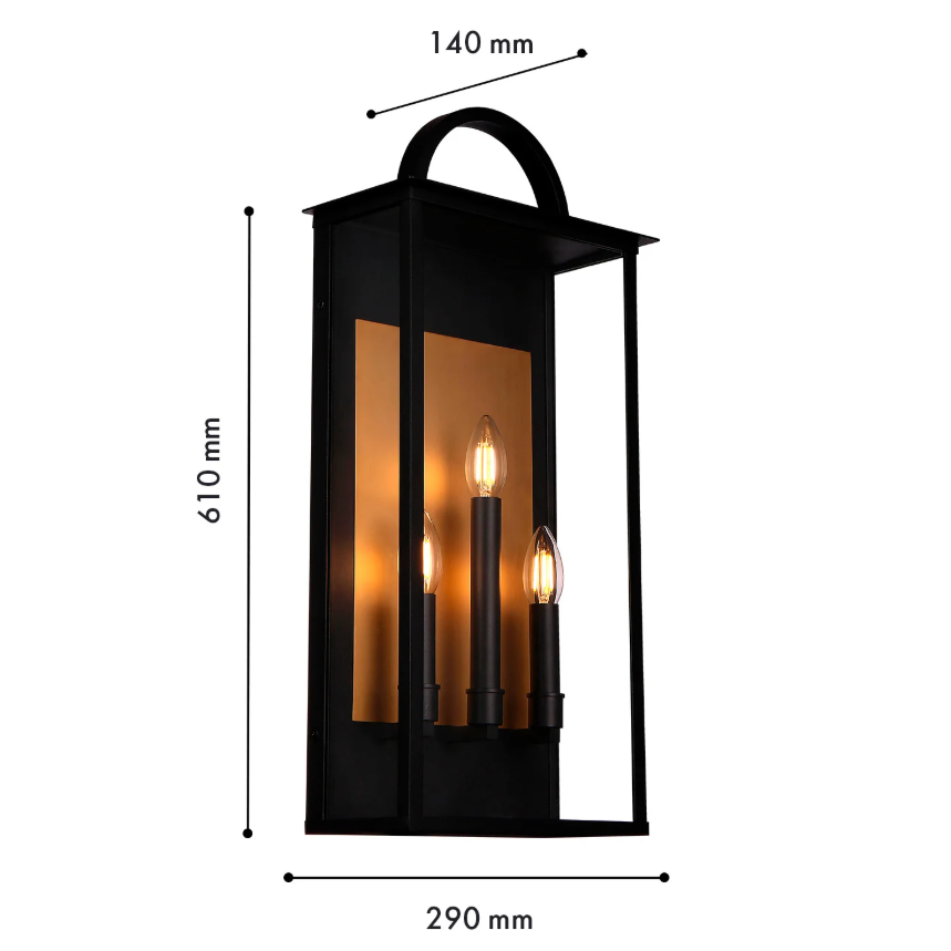 картинка Настенный уличный светильник Favourite 4299-3W Lume от магазина pro-decor.kz