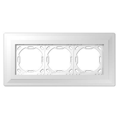 картинка 3-я гипсовая монтажная рамка, 3мм, Jung PA983G125-3 от магазина pro-decor.kz