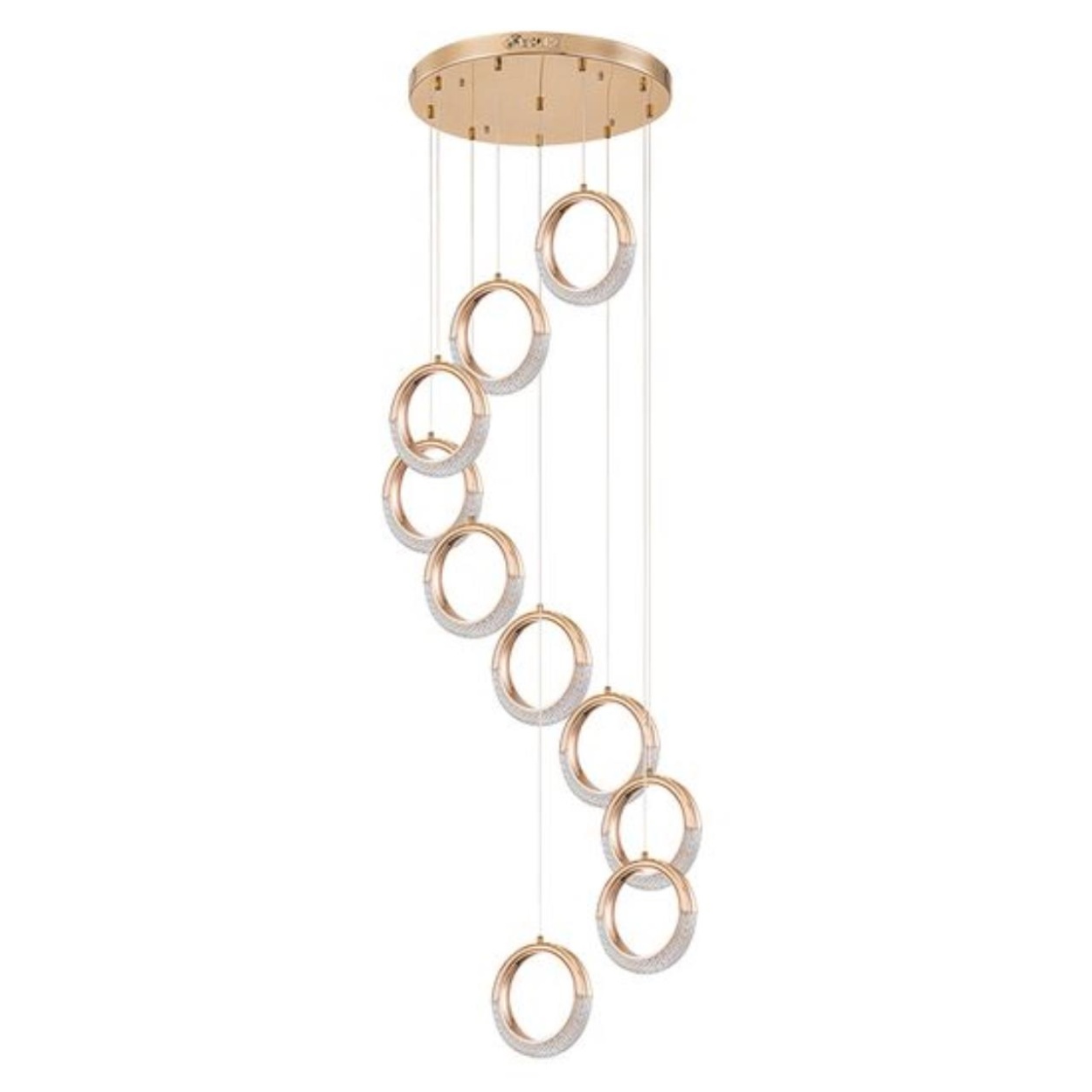 картинка Подвесная люстра Arte Lamp MONTANA A7777SP-10GO от магазина pro-decor.kz
