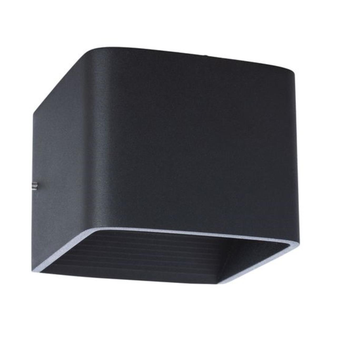 картинка Настенный светодиодный светильник Arte Lamp Scatola A1423AP-1BK от магазина pro-decor.kz