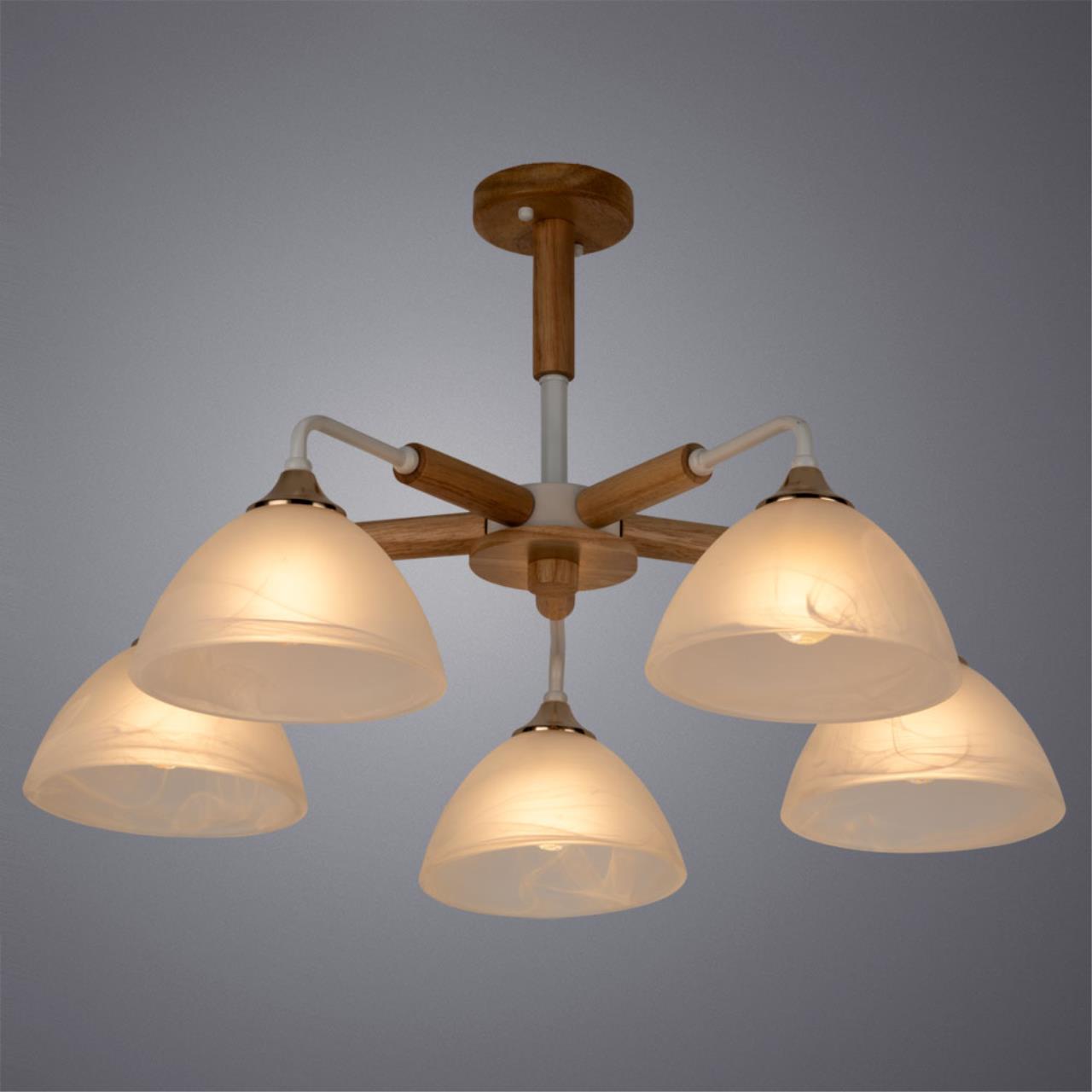 картинка Потолочная люстра Arte Lamp Matthew A5032PL-5BR магазин pro-decor.kz являющийся официальным дистрибьютором в Казахстане картинка Потолочная люстра Arte Lamp Matthew A5032PL-5BR от магазина pro-decor.kz