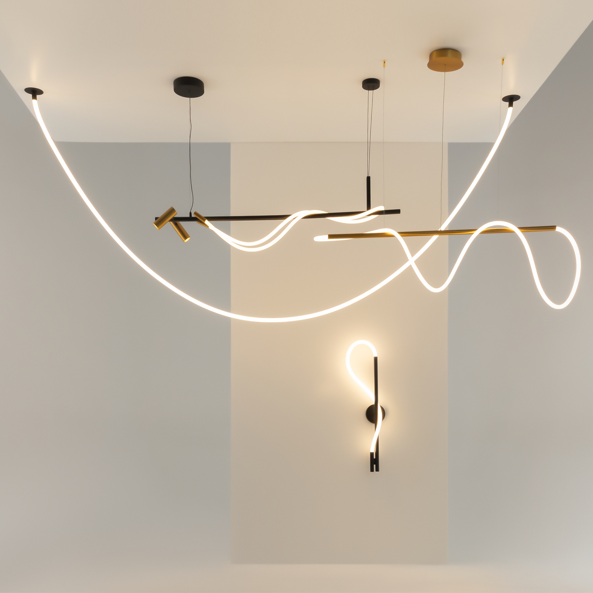 картинка Подвесной светильник Maytoni MOD166PL-L30GB3K от магазина pro-decor.kz