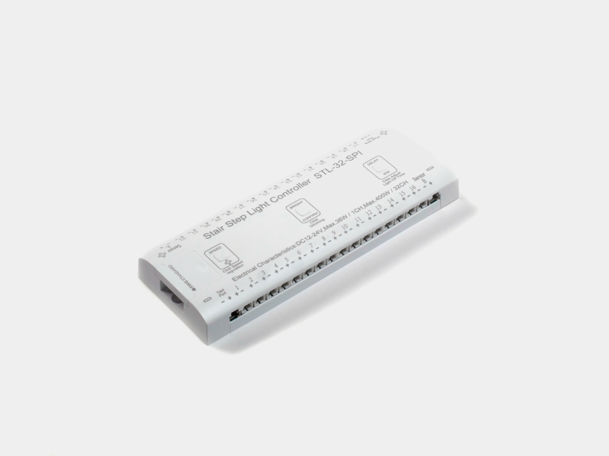 картинка STL-32-SPI Контроллер для лестниц SPI, 400Вт, 12/24В от магазина pro-decor.kz