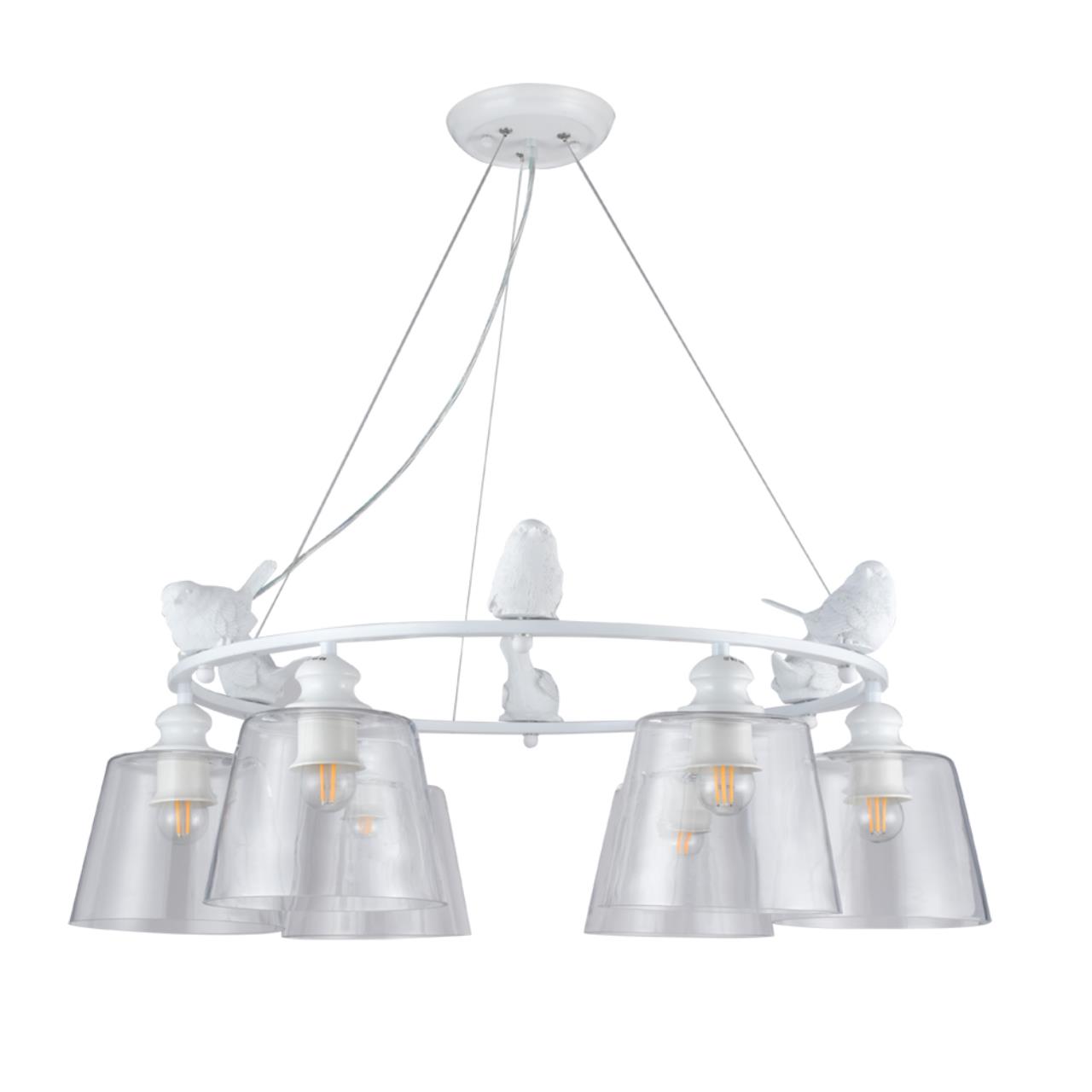 картинка Подвесная люстра Arte Lamp Passero A4289LM-6WH от магазина pro-decor.kz