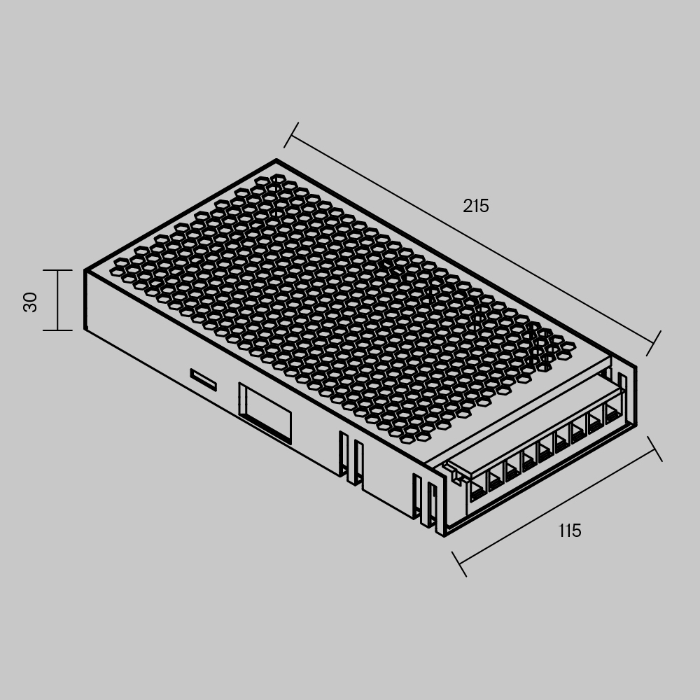 картинка Источник напряжения Led Strip 821020 от магазина pro-decor.kz