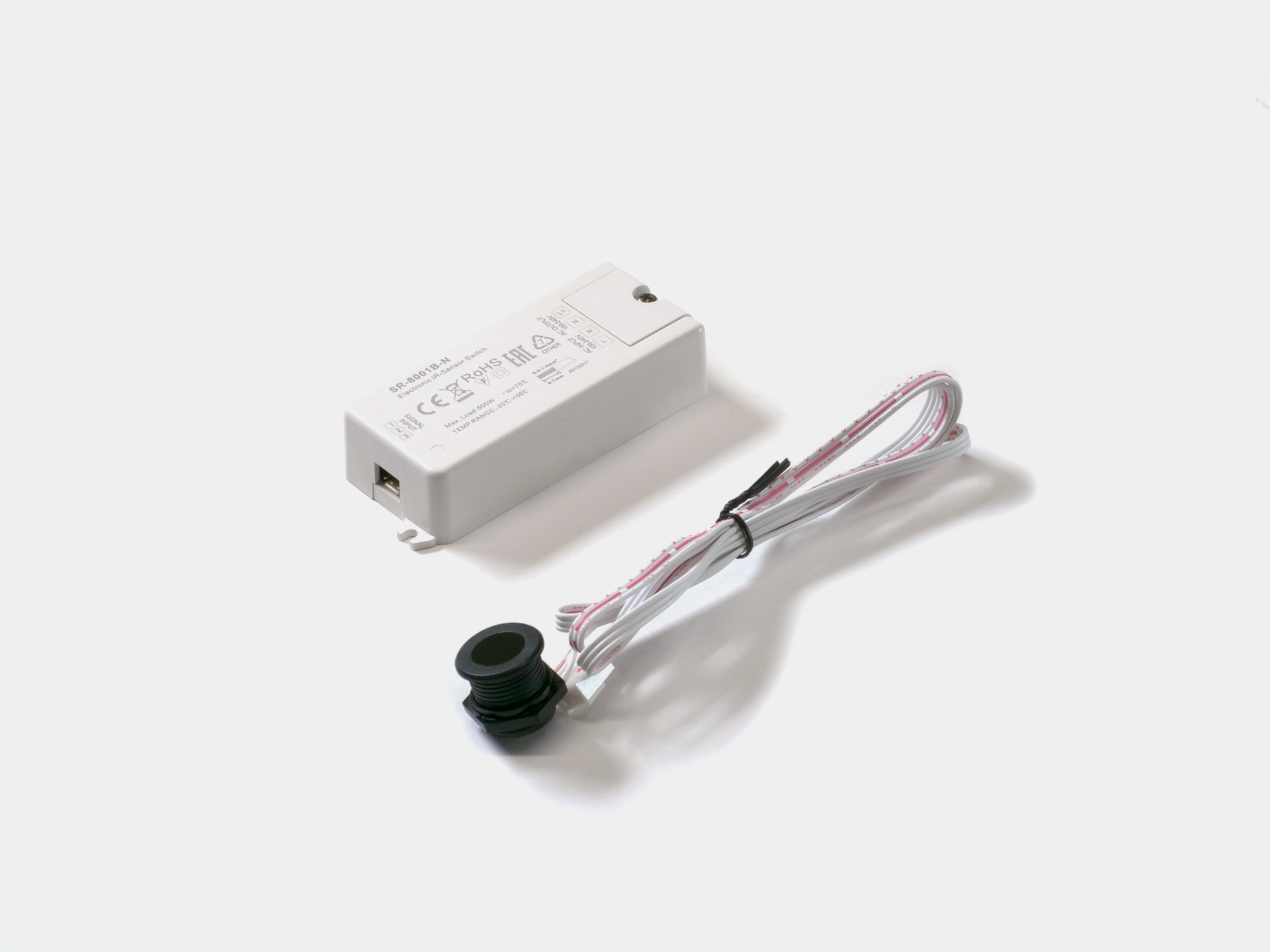 картинка "ИК-датчик ""открытие-закрытие двери"" черный 220 В" от магазина pro-decor.kz