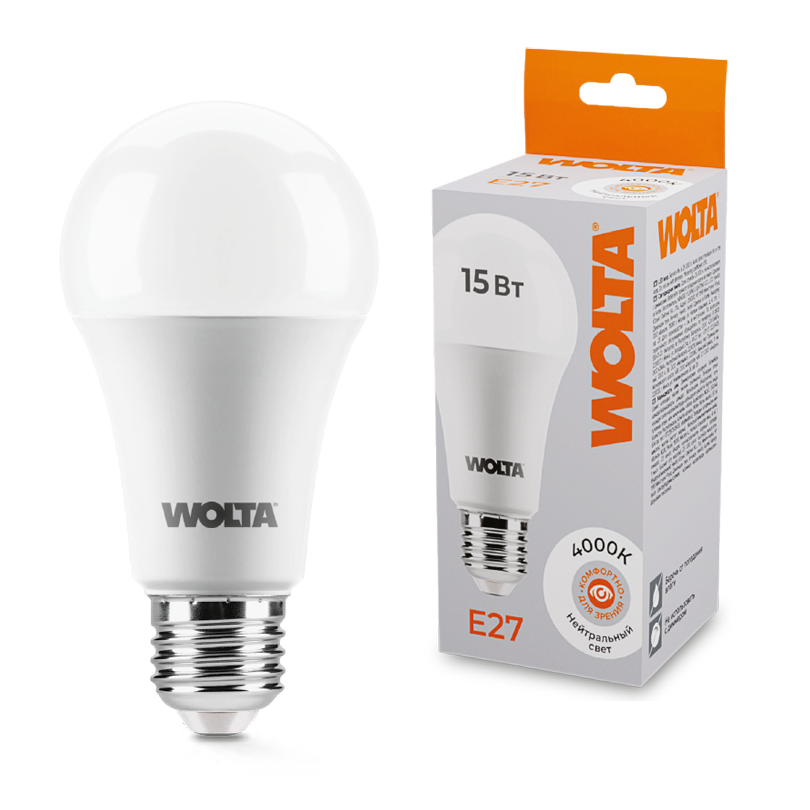 картинка Лампа LED WOLTA 25S60BL15E27 от магазина pro-decor.kz