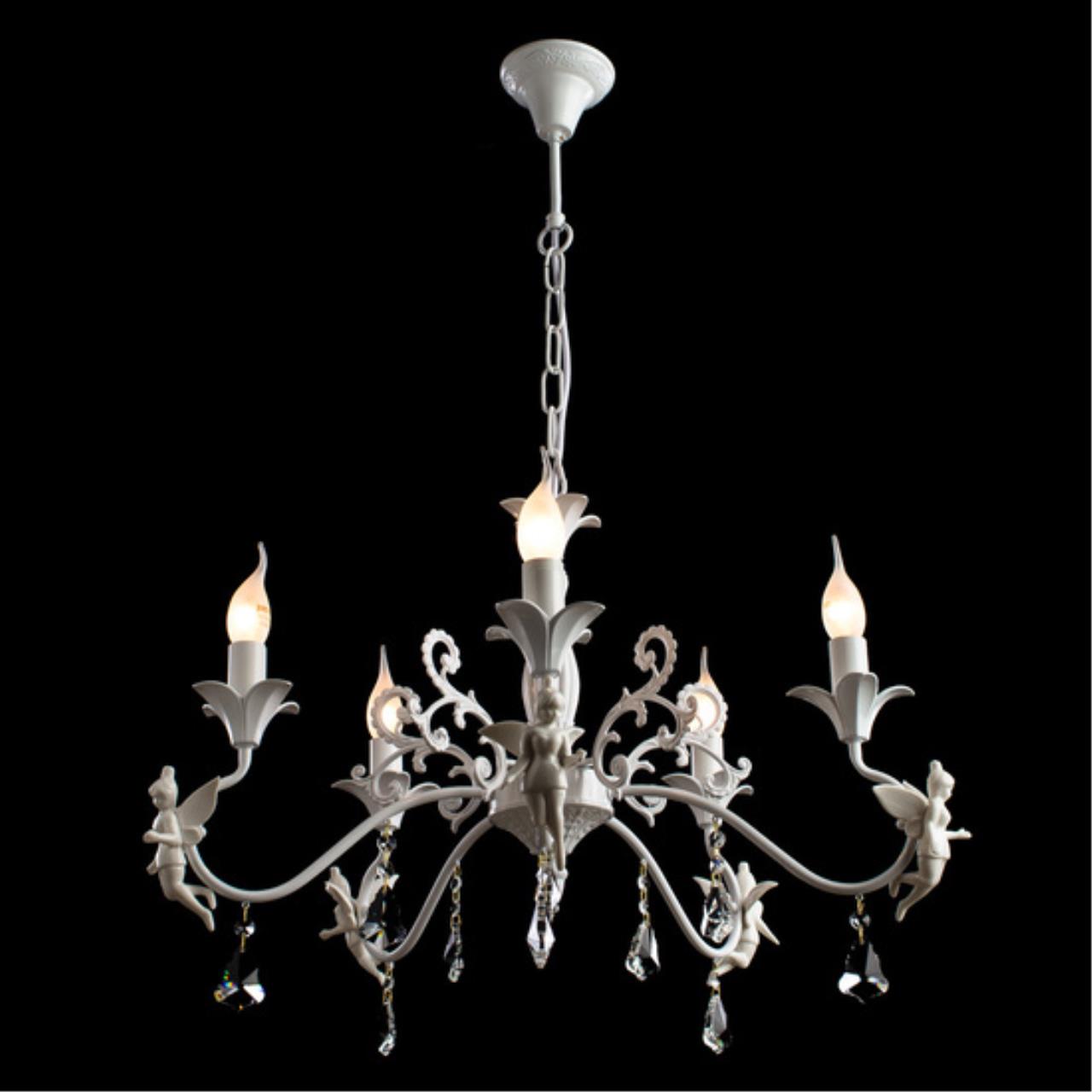 картинка Подвесная люстра Arte Lamp Angelina A5349LM-5WH от магазина pro-decor.kz