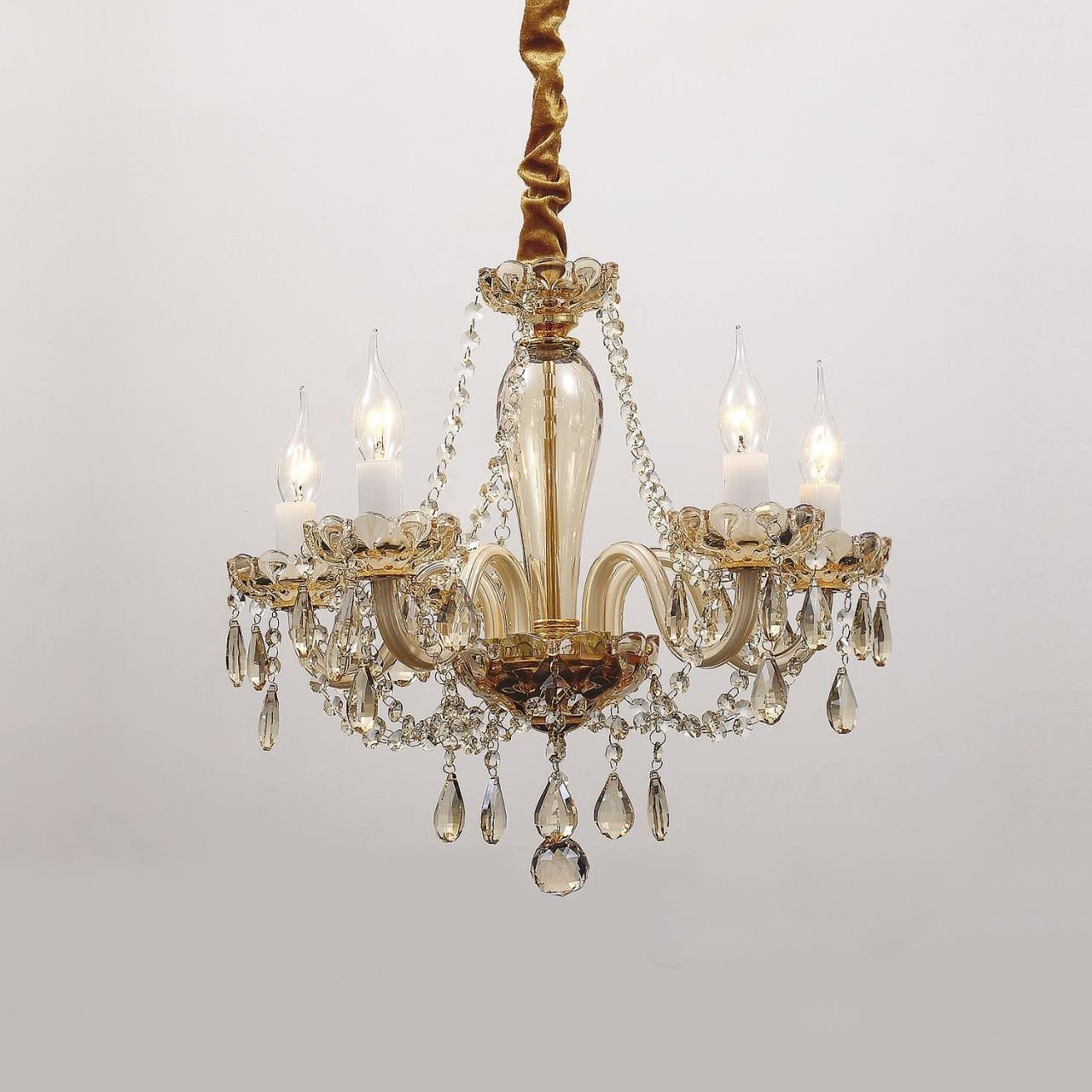 картинка Подвесная люстра Favourite Brendy 1738-5P магазин pro-decor.kz являющийся официальным дистрибьютором в Казахстане картинка Подвесная люстра Favourite Brendy 1738-5P от магазина pro-decor.kz