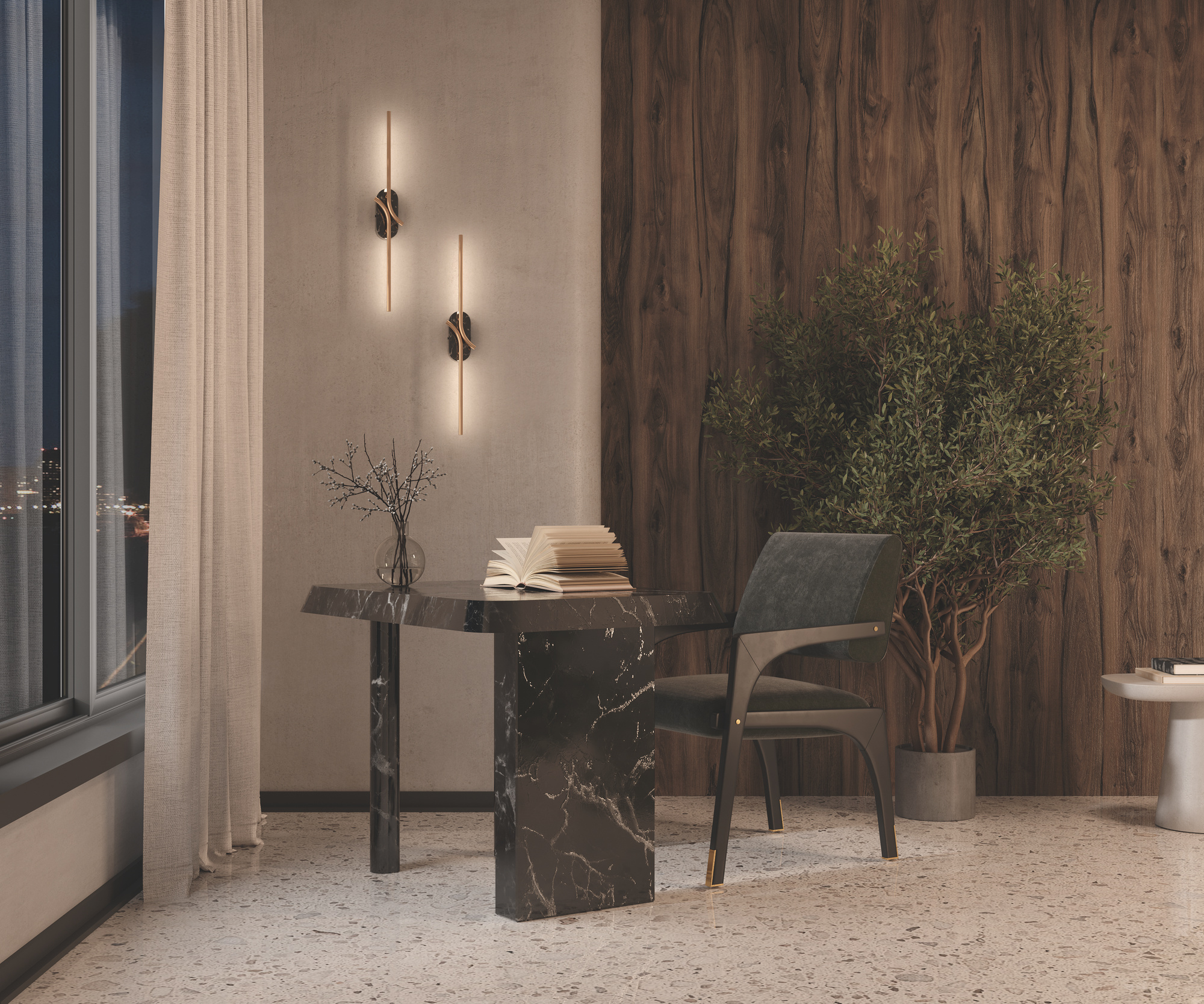 картинка Настенный светильник Maytoni MOD256WL-L5BS3K3 от магазина pro-decor.kz