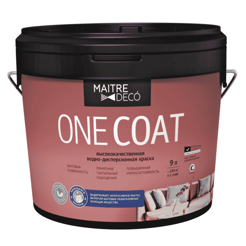 Купить Краска ONE COAT база С, 9 л Краска ONE COAT база С, 9 л