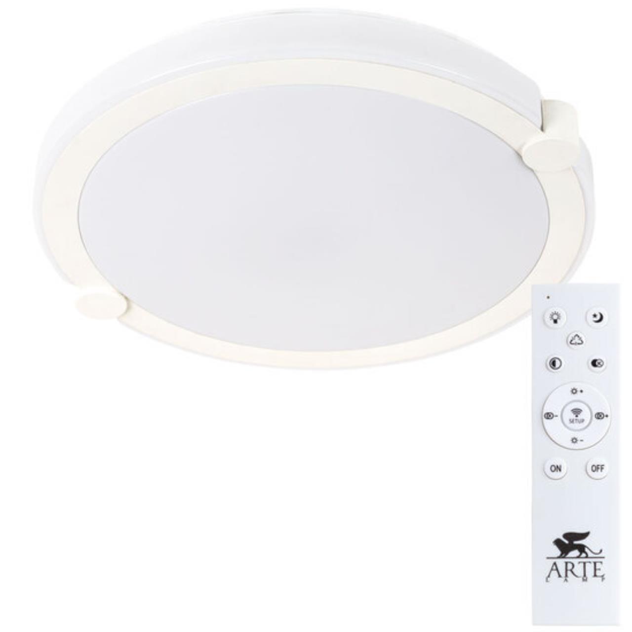 картинка Потолочный светодиодный светильник Arte Lamp Biscotti A2679PL-72WH от магазина pro-decor.kz