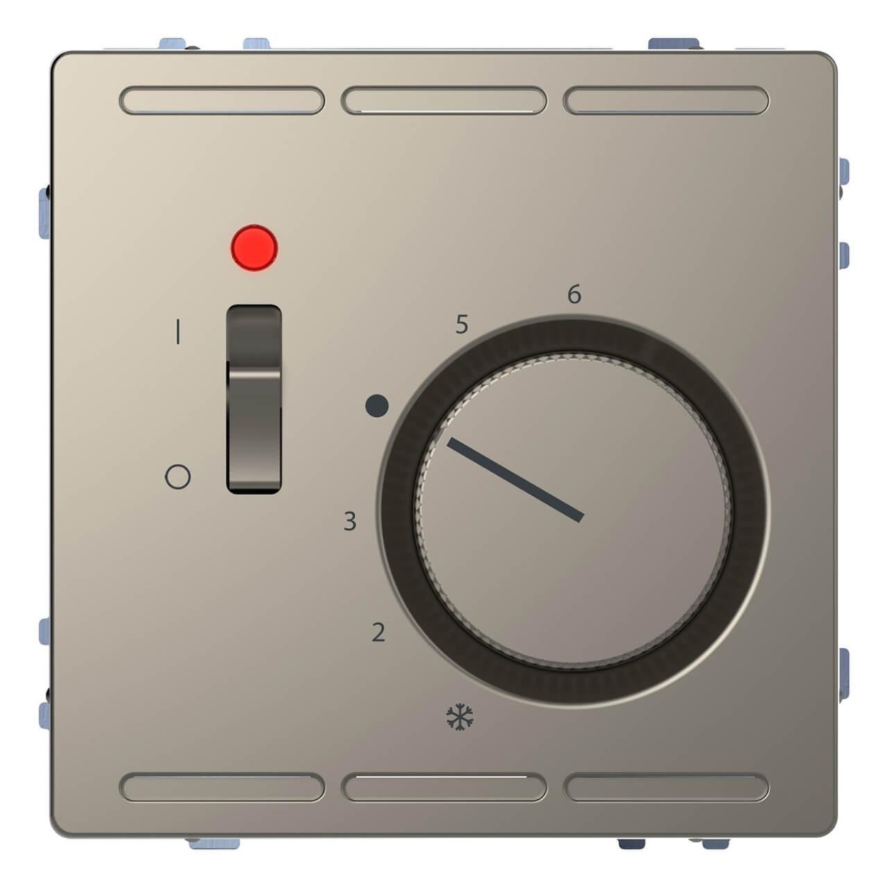 картинка Терморегулятор Schneider Electric Merten D-Life с центральной платой с выключателем 24V MTN5761-6050 от магазина pro-decor.kz