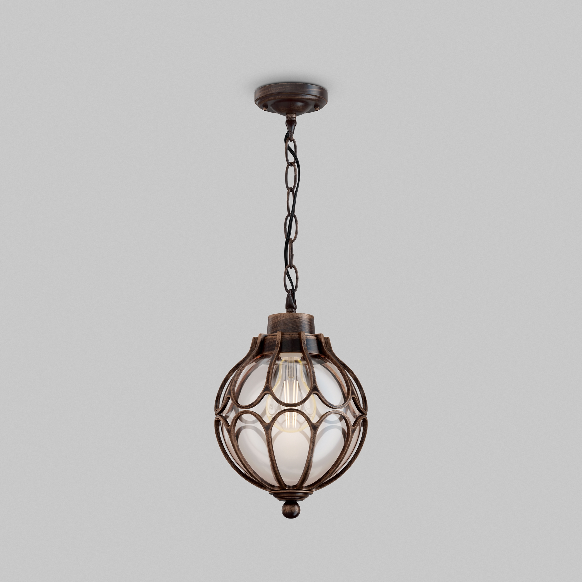 картинка Уличный подвесной светильник Maytoni Via O024PL-01G от магазина pro-decor.kz