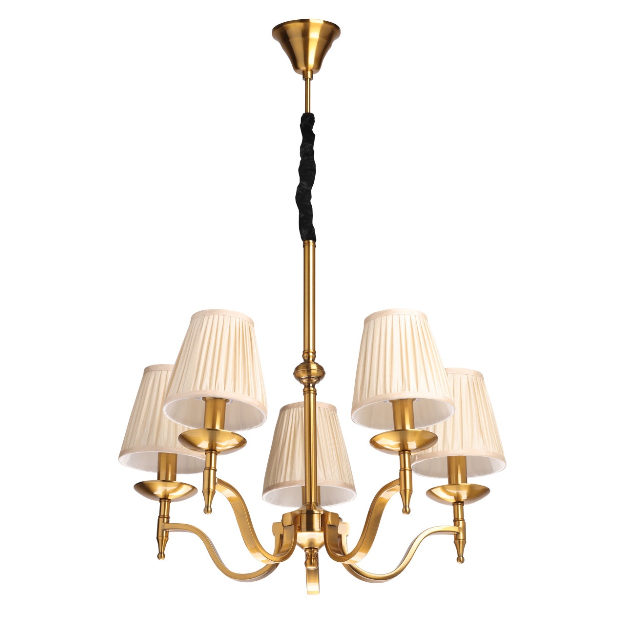 картинка 444012205 Вирджиния 5*40W E14 220 V люстра от магазина pro-decor.kz