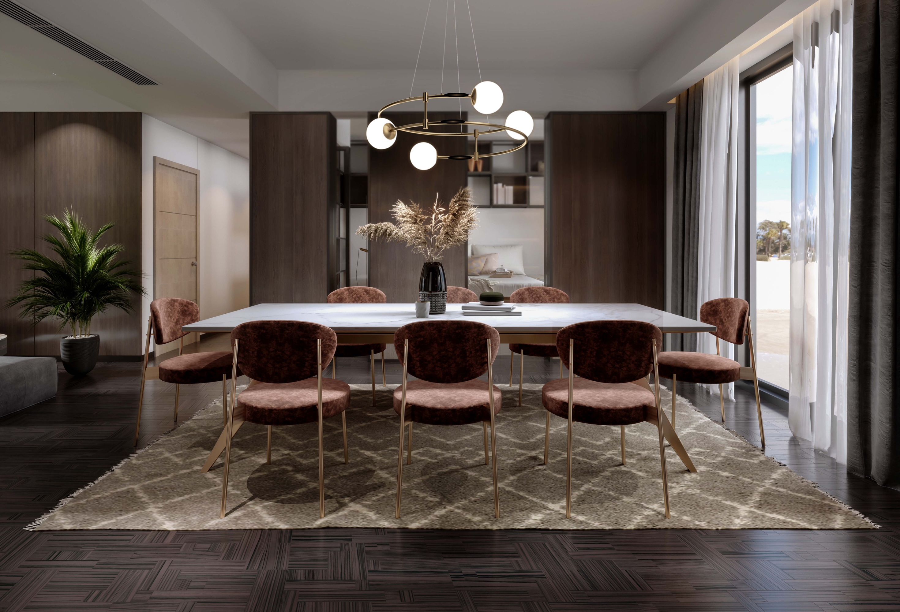 картинка Люстра Maytoni MOD317PL-04G от магазина pro-decor.kz