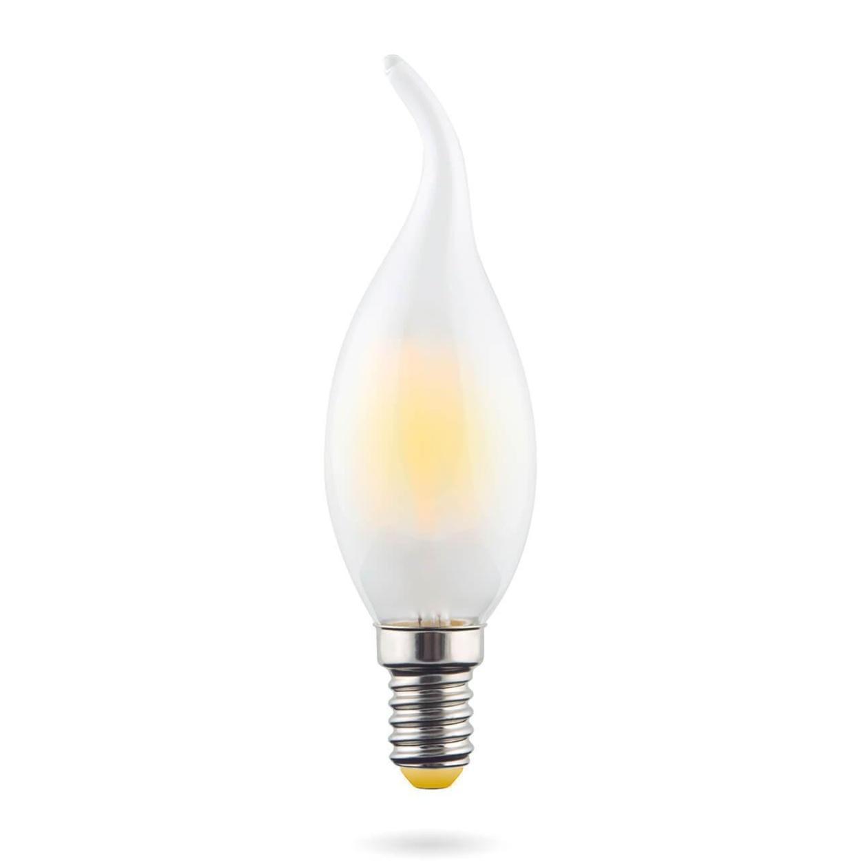 картинка Лампа светодиодная филаментная Voltega E14 6W 4000К матовая VG10-CW2E14cold6W-F 7026 от магазина pro-decor.kz