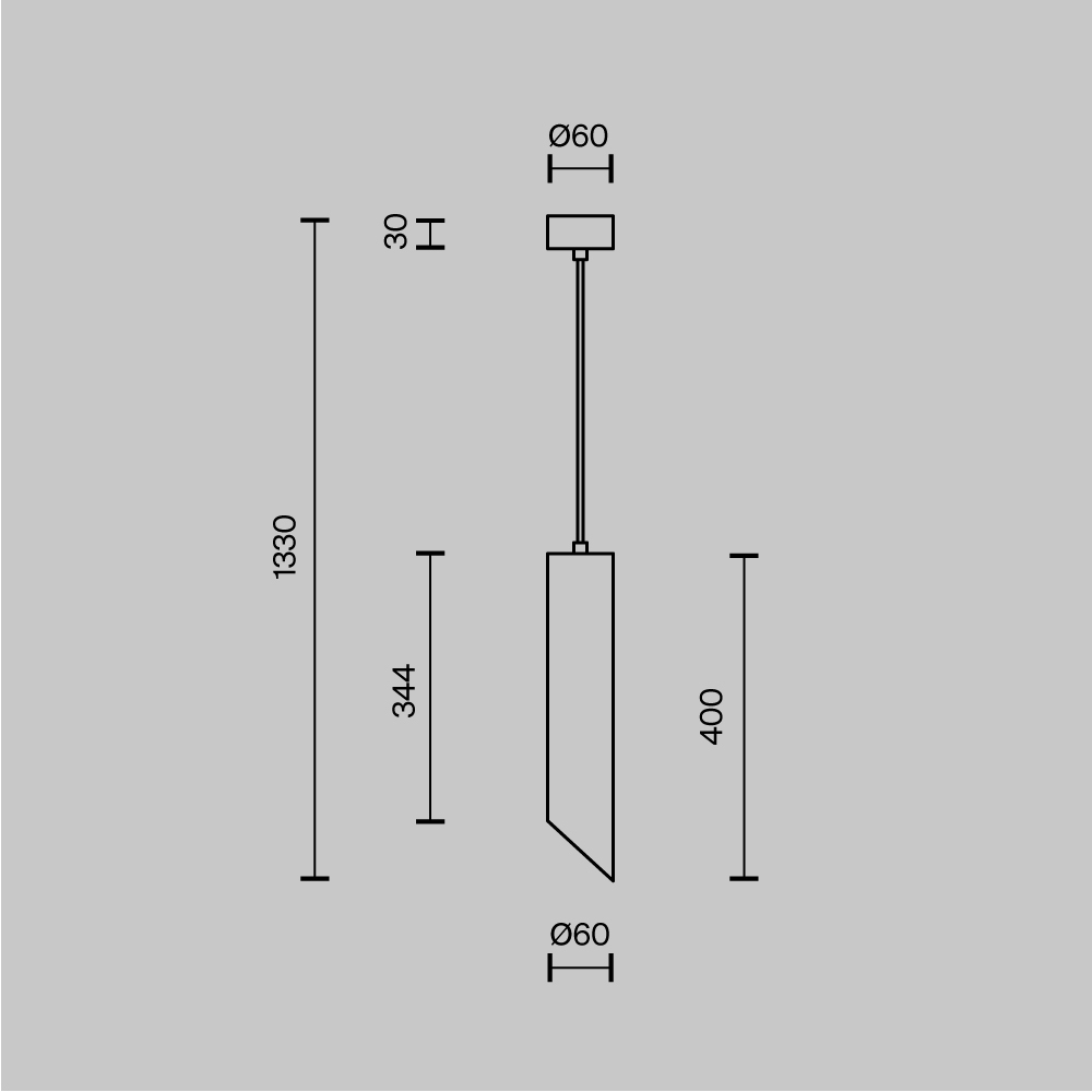 картинка Подвесной светильник Technical P044PL-01-30GU10-W Lipari от магазина pro-decor.kz