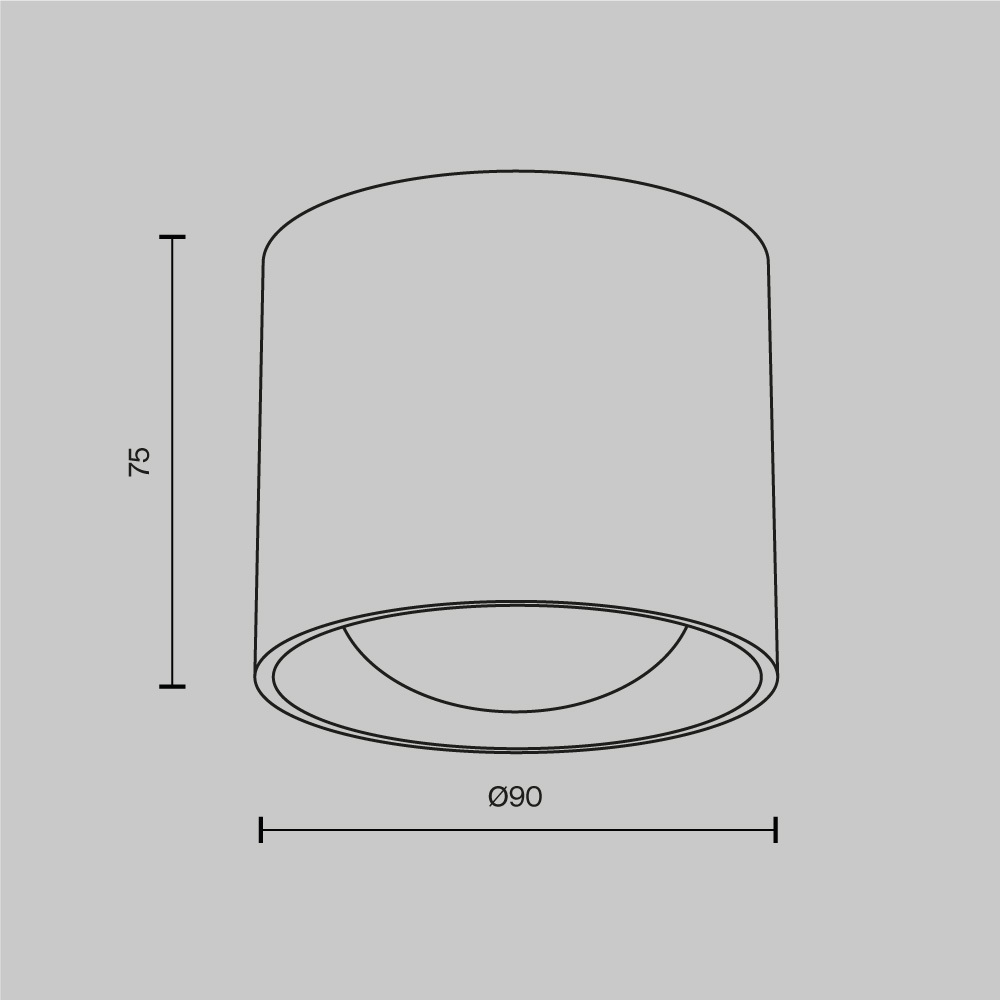 картинка Потолочный светильник Technical C217CL-15W4K-B от магазина pro-decor.kz
