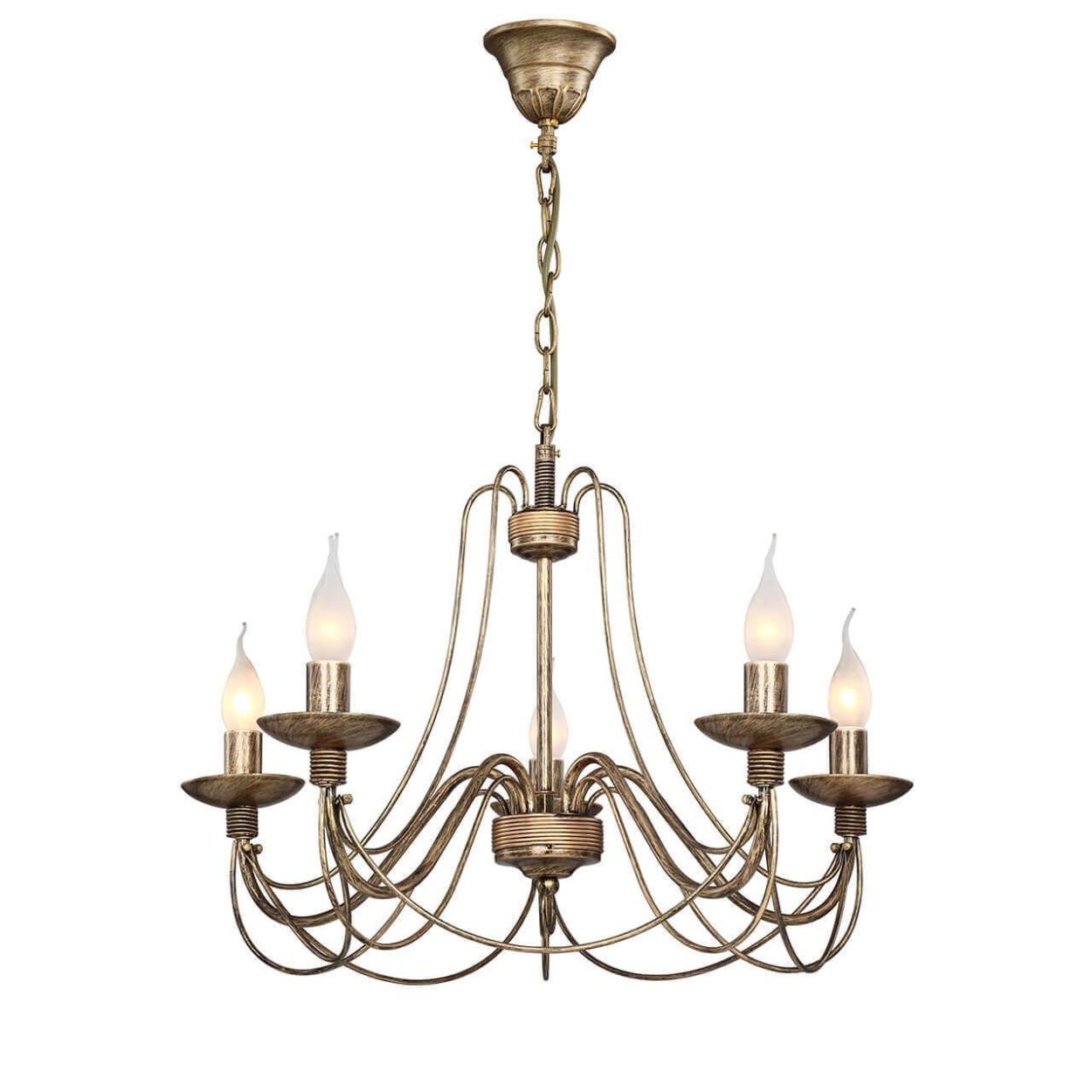 картинка Подвесная люстра F-Promo Chateau 2163-5P от магазина pro-decor.kz