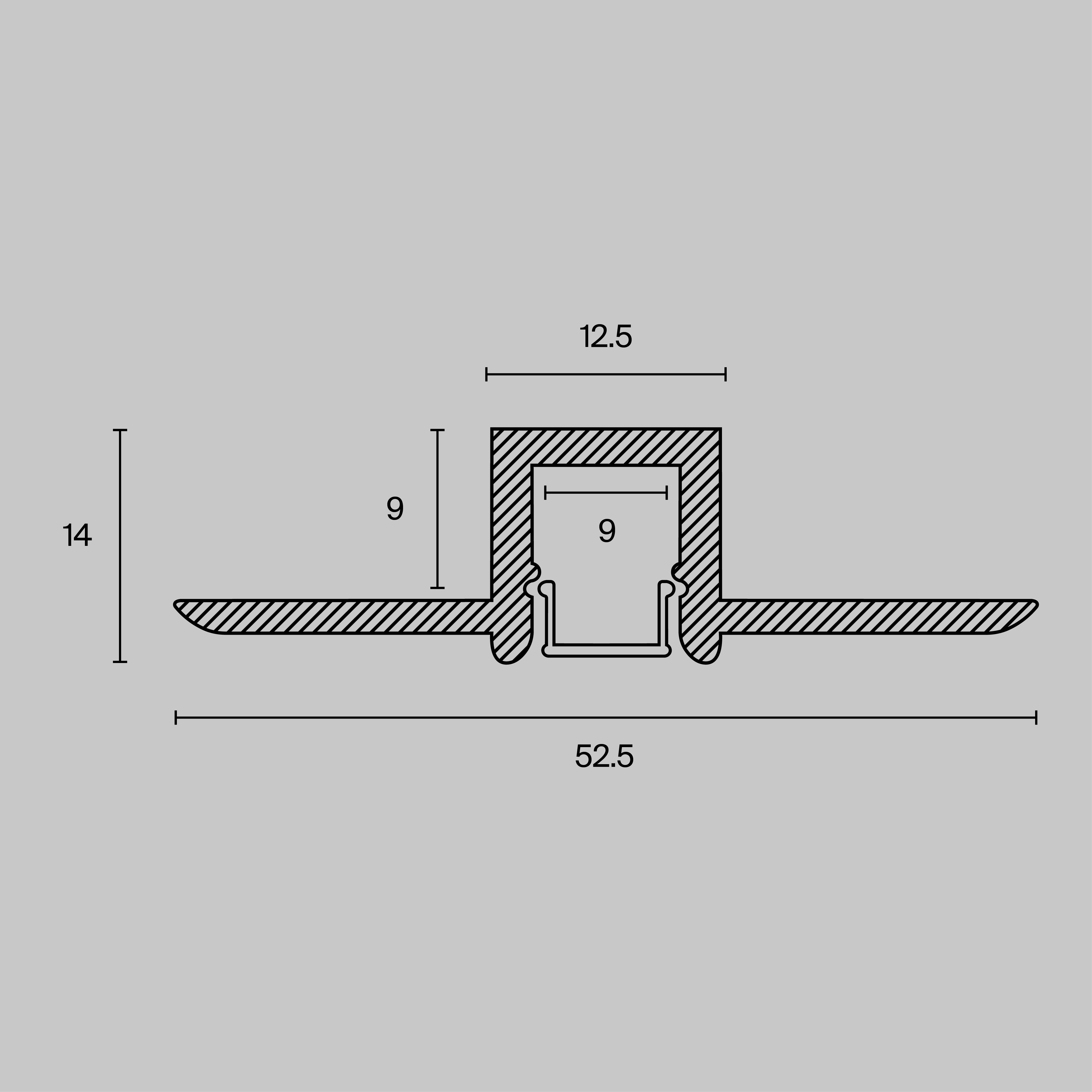 картинка Комплектующие к светодиодной ленте Led Strip ALM-5313A-S-2M от магазина pro-decor.kz