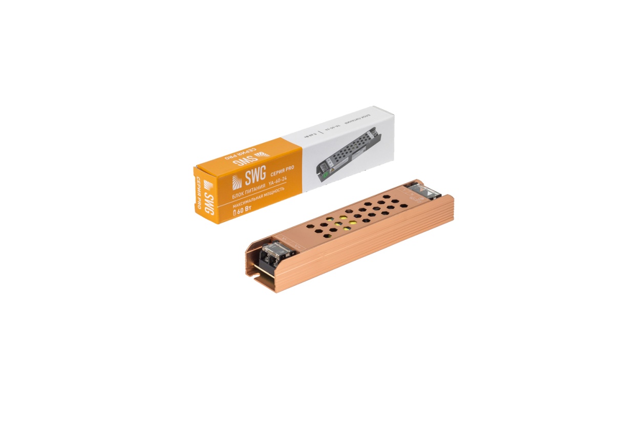 картинка Блок питания для светодиодной ленты, 60Вт, 24В от магазина pro-decor.kz