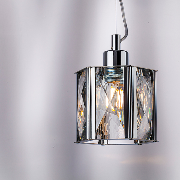картинка 722014 Люстра LIMPIO 1х40W E27 ХРОМ/ПРОЗРАЧНЫЙ магазин pro-decor.kz являющийся официальным дистрибьютором в Казахстане картинка 722014 Люстра LIMPIO 1х40W E27 ХРОМ/ПРОЗРАЧНЫЙ от магазина pro-decor.kz