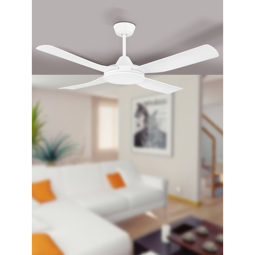 картинка 35031 Вентилятор потолочный BONDI 48, ?1219, белый магазин pro-decor.kz являющийся официальным дистрибьютором в Казахстане картинка 35031 Вентилятор потолочный BONDI 48, ?1219, белый от магазина pro-decor.kz