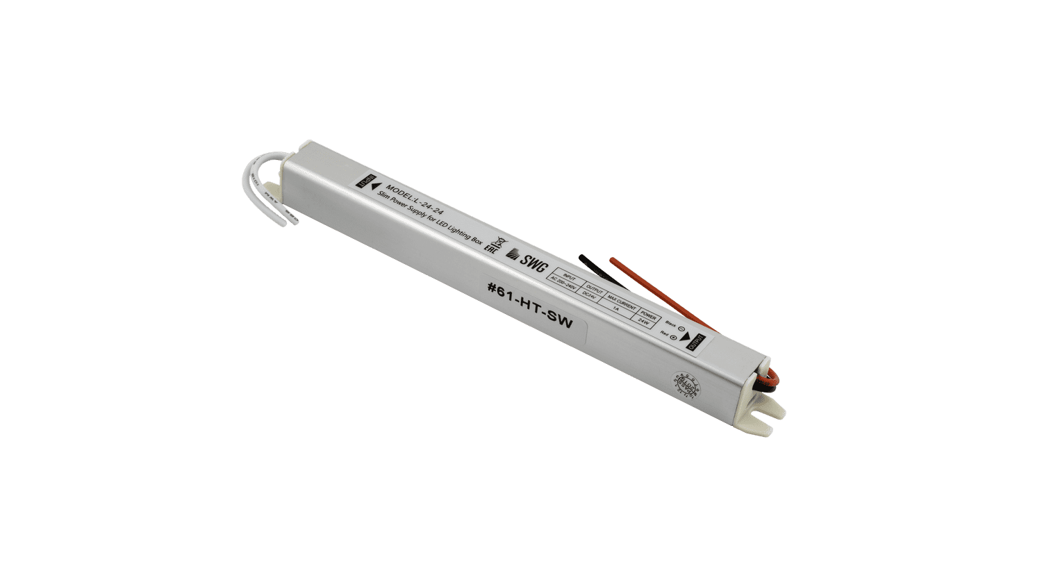 картинка Блок питания сверxтонкий, 24 W, 24V от магазина pro-decor.kz